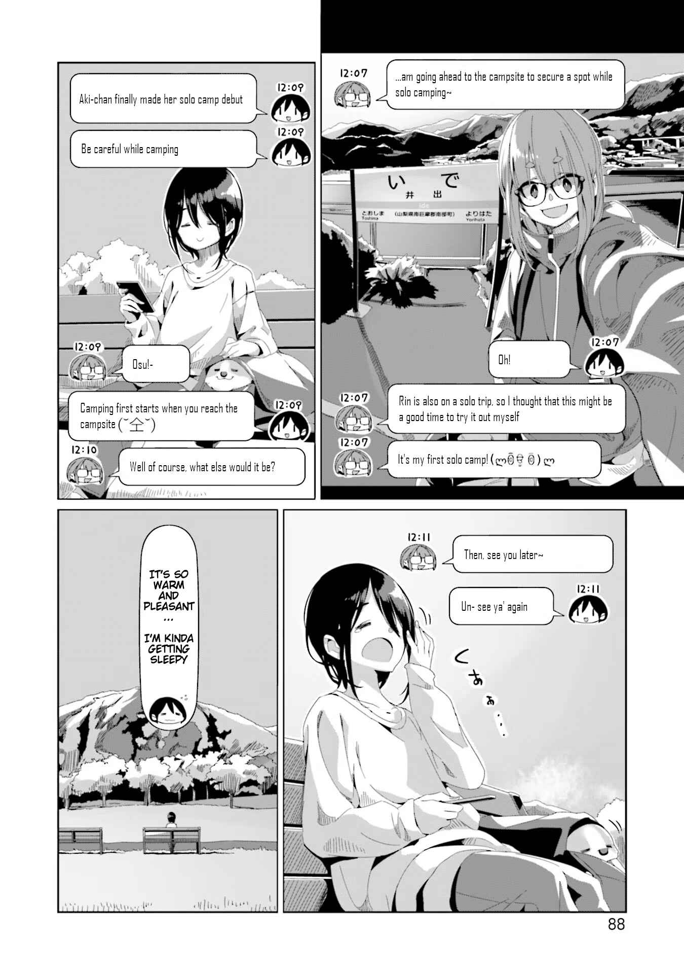 Page 8 Chapter 73 Yuru Camp△