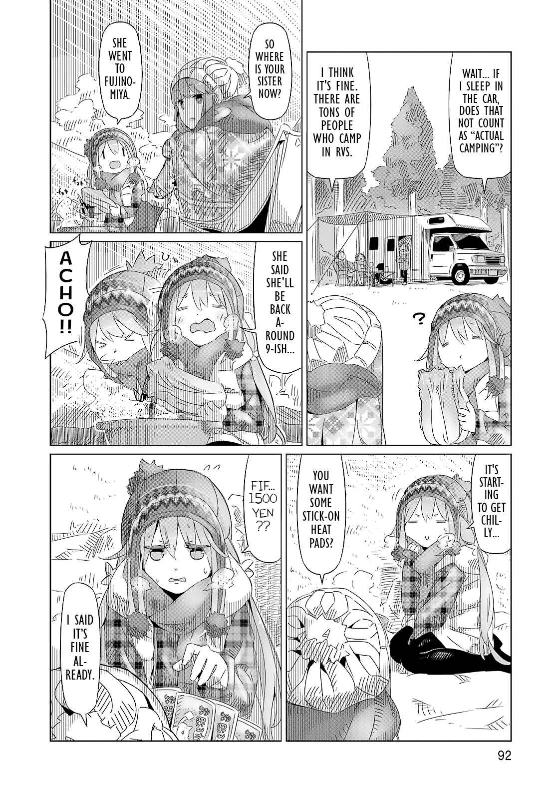 Page 4 Chapter 4 Yuru Camp△