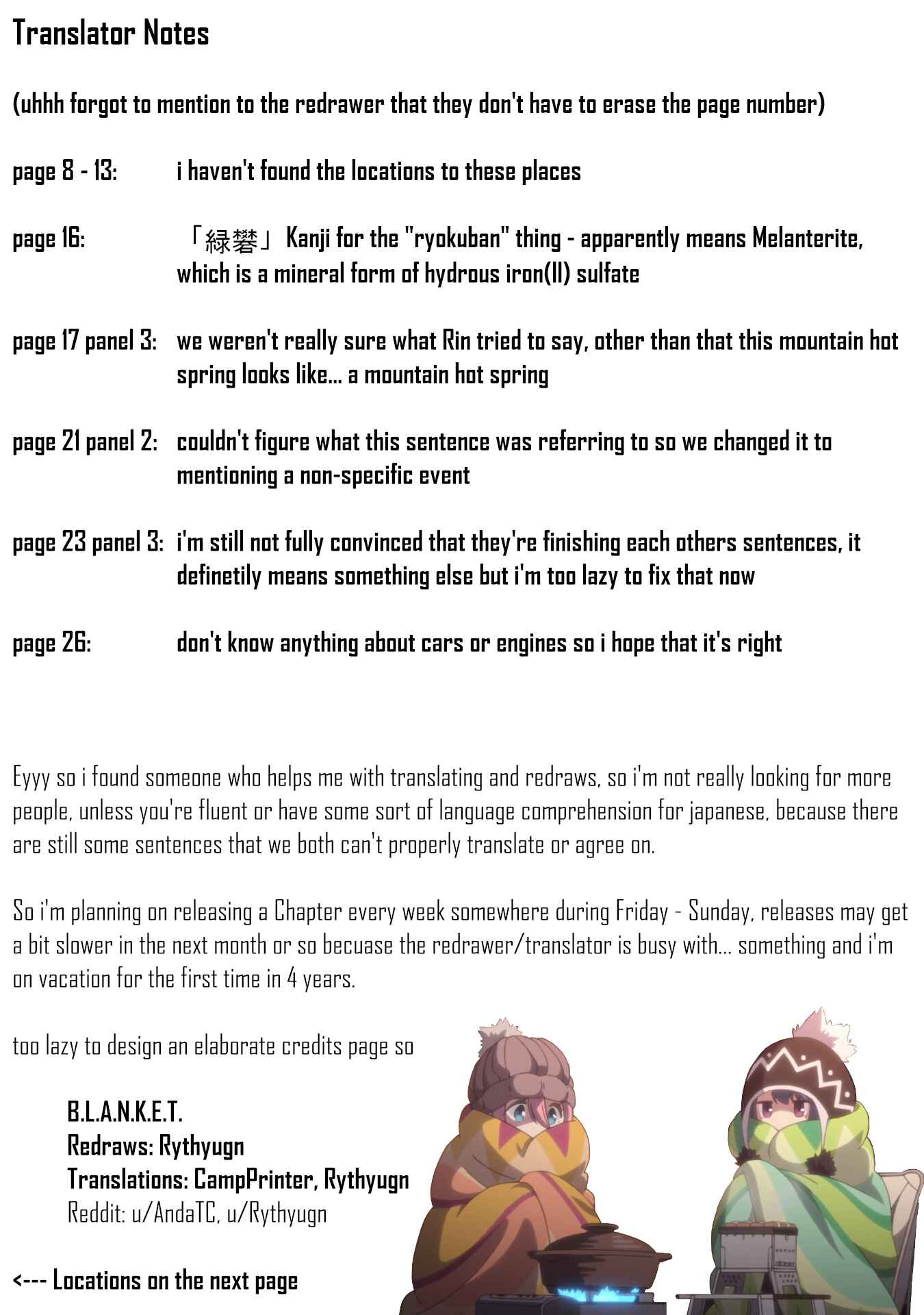 Page 27 Chapter 71 Yuru Camp△