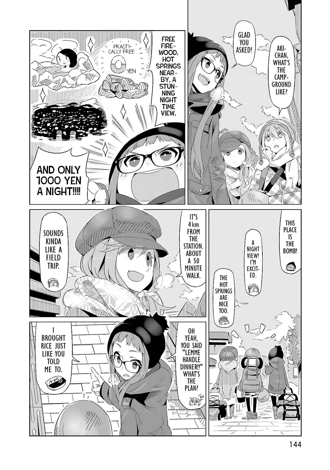 Page 4 Chapter 6 Yuru Camp△