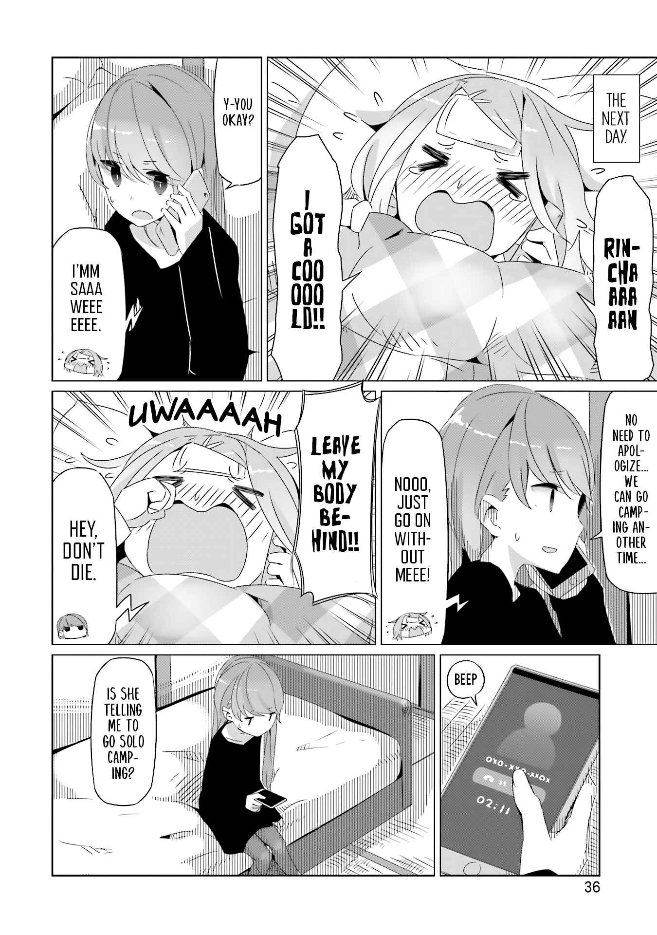 Page 4 Chapter 15 Yuru Camp△