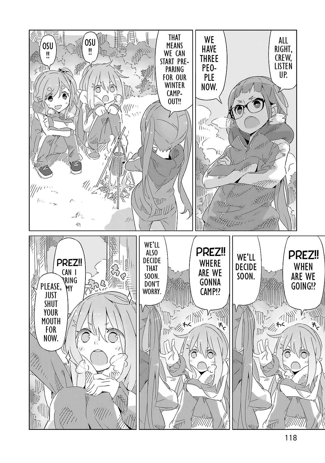 Page 4 Chapter 5 Yuru Camp△