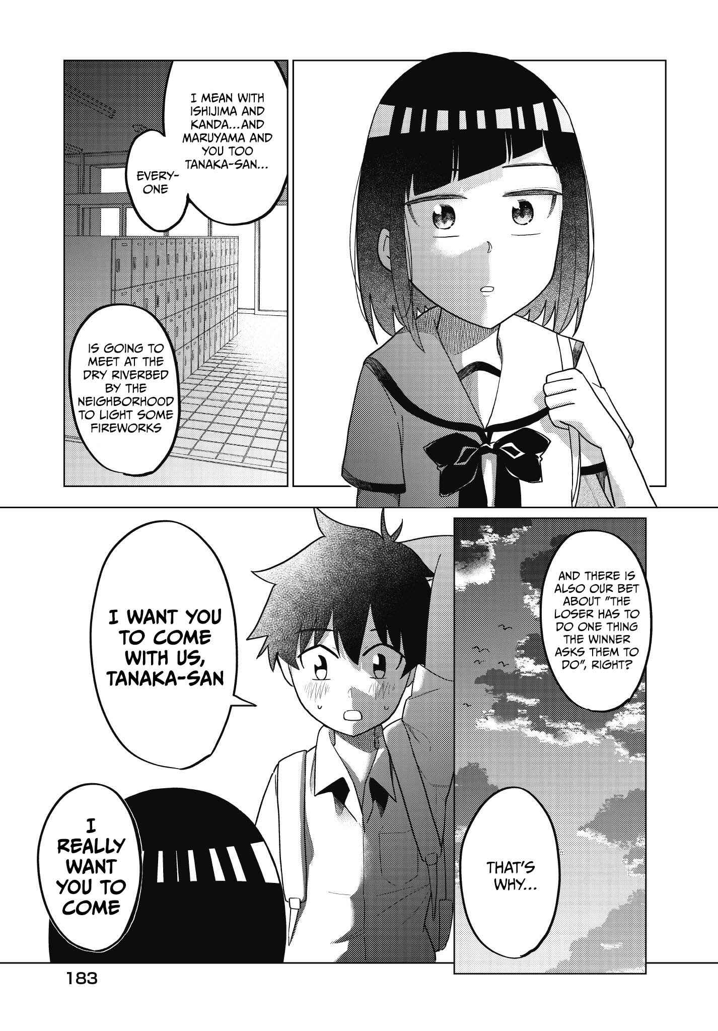 Page 10 Chapter 54 Classmate no Tanaka-san wa Sugoku Kowai