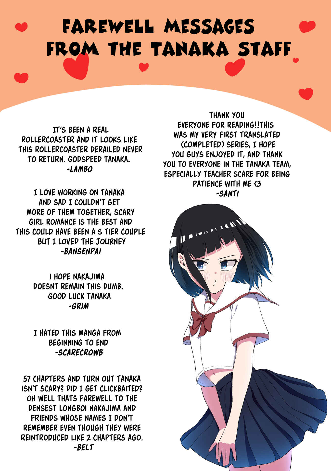 Page 21 Chapter 57 Classmate no Tanaka-san wa Sugoku Kowai