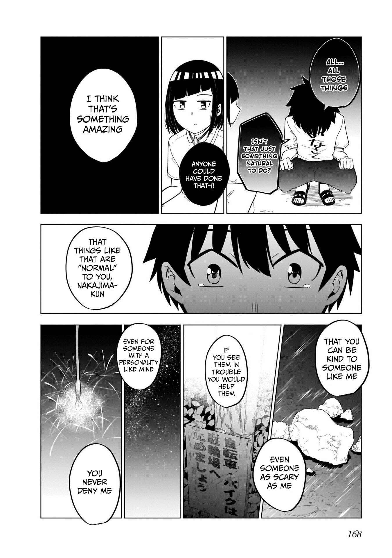 Page 13 Chapter 56 Classmate no Tanaka-san wa Sugoku Kowai