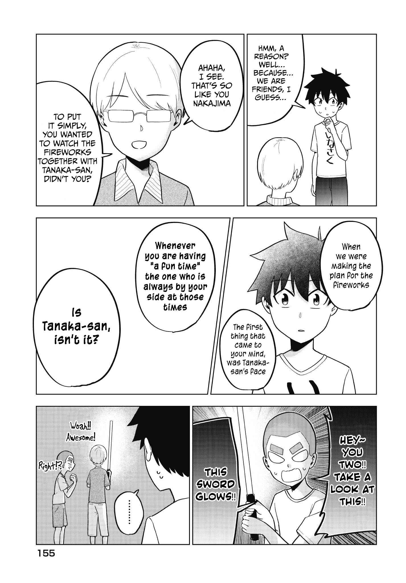 Page 4 Chapter 55 Classmate no Tanaka-san wa Sugoku Kowai