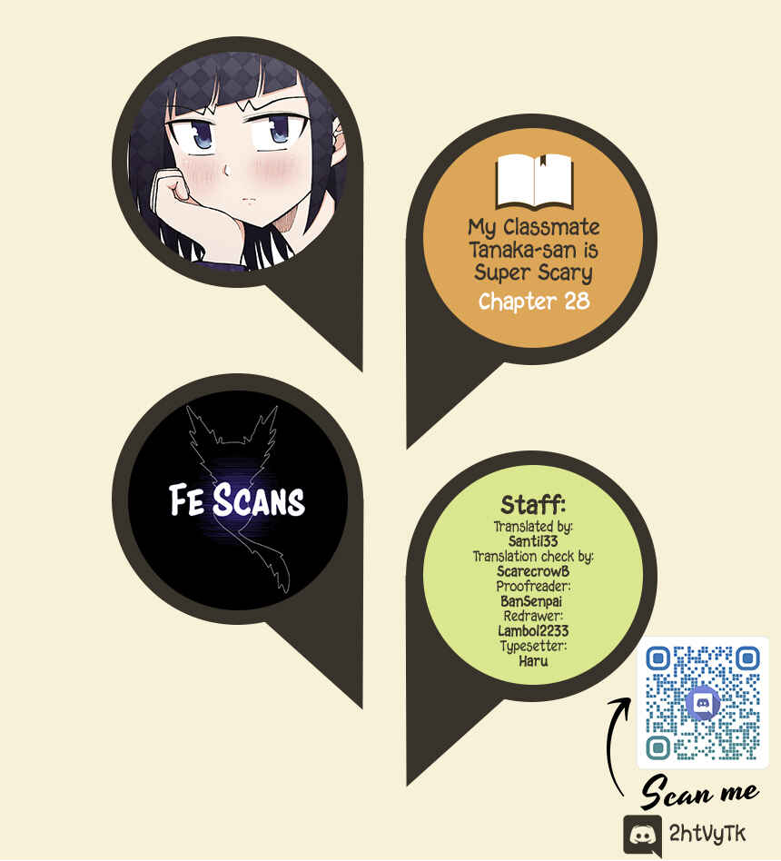 Page 1 Chapter 28 Classmate no Tanaka-san wa Sugoku Kowai