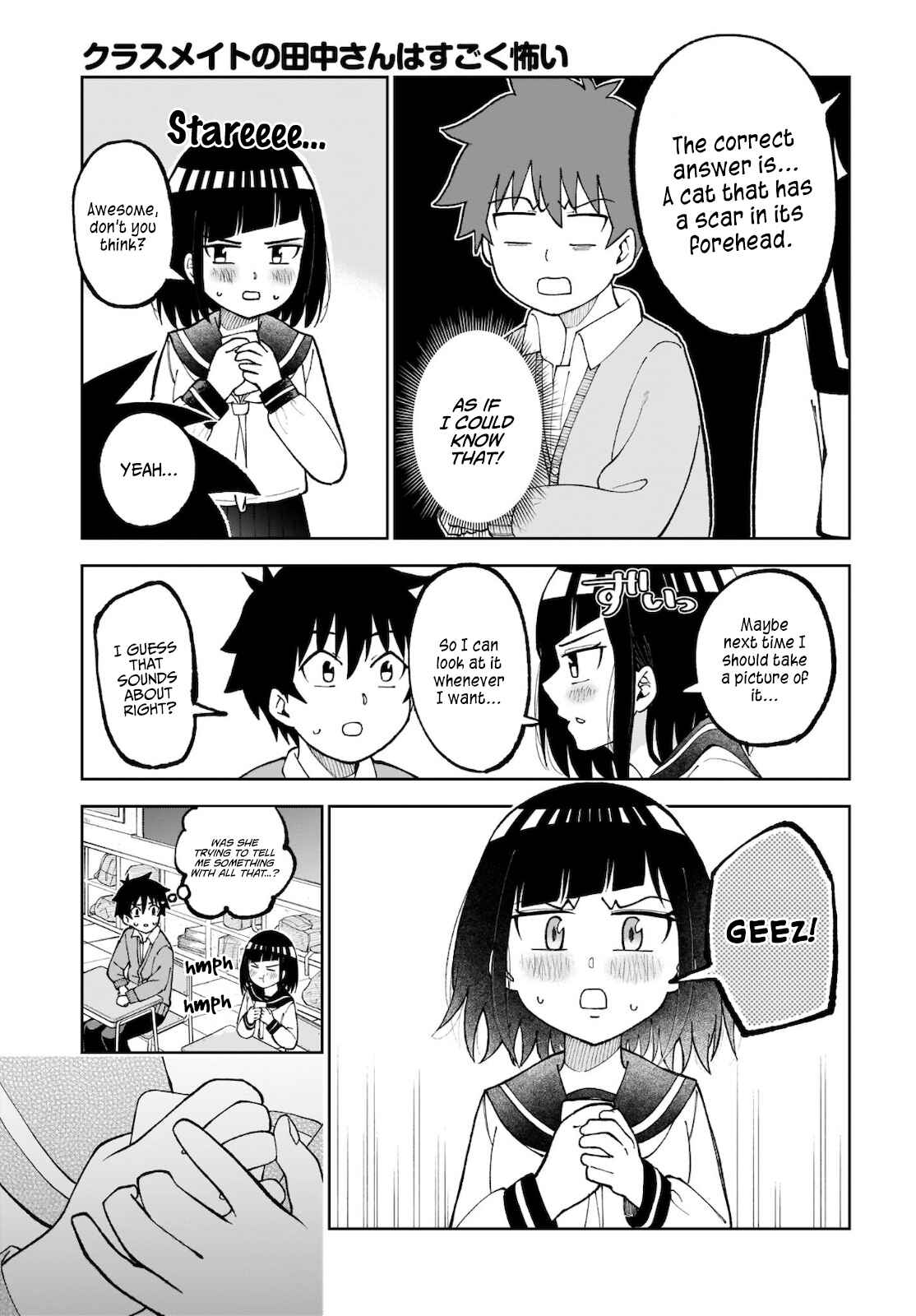 Page 5 Chapter 28 Classmate no Tanaka-san wa Sugoku Kowai