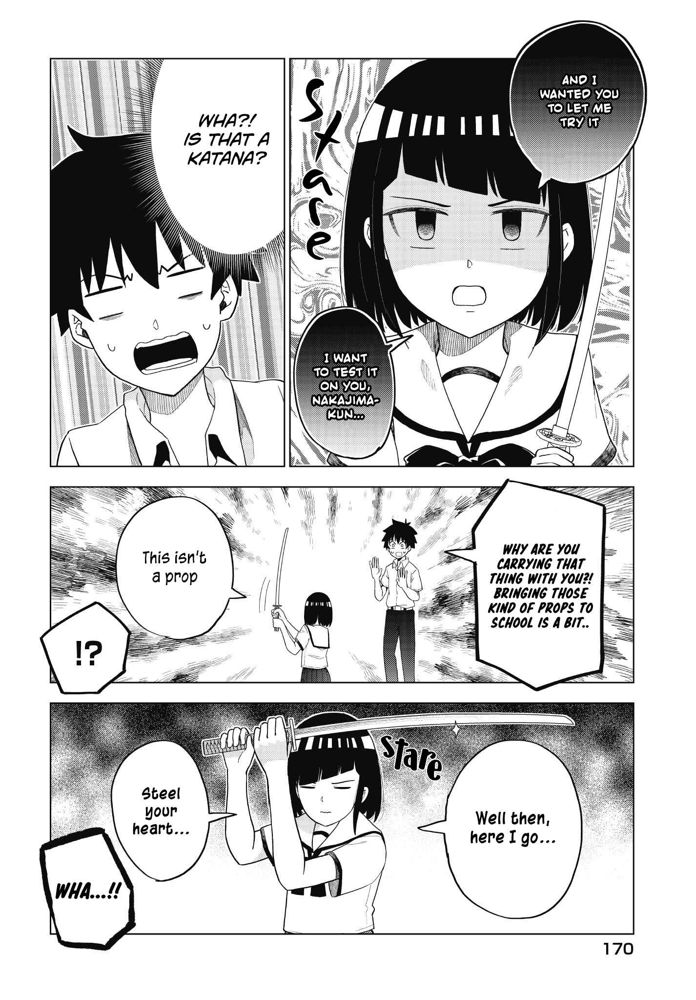 Page 3 Chapter 45 Classmate no Tanaka-san wa Sugoku Kowai