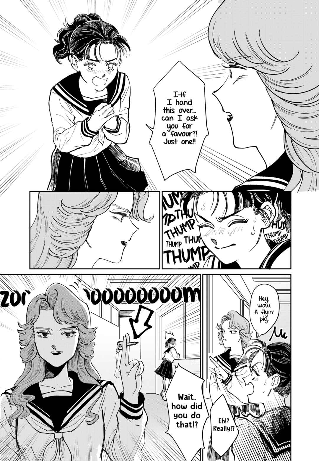 Page 3 Chapter 2 A Sukeban, a Transfer Student, and Their Silly Little Game