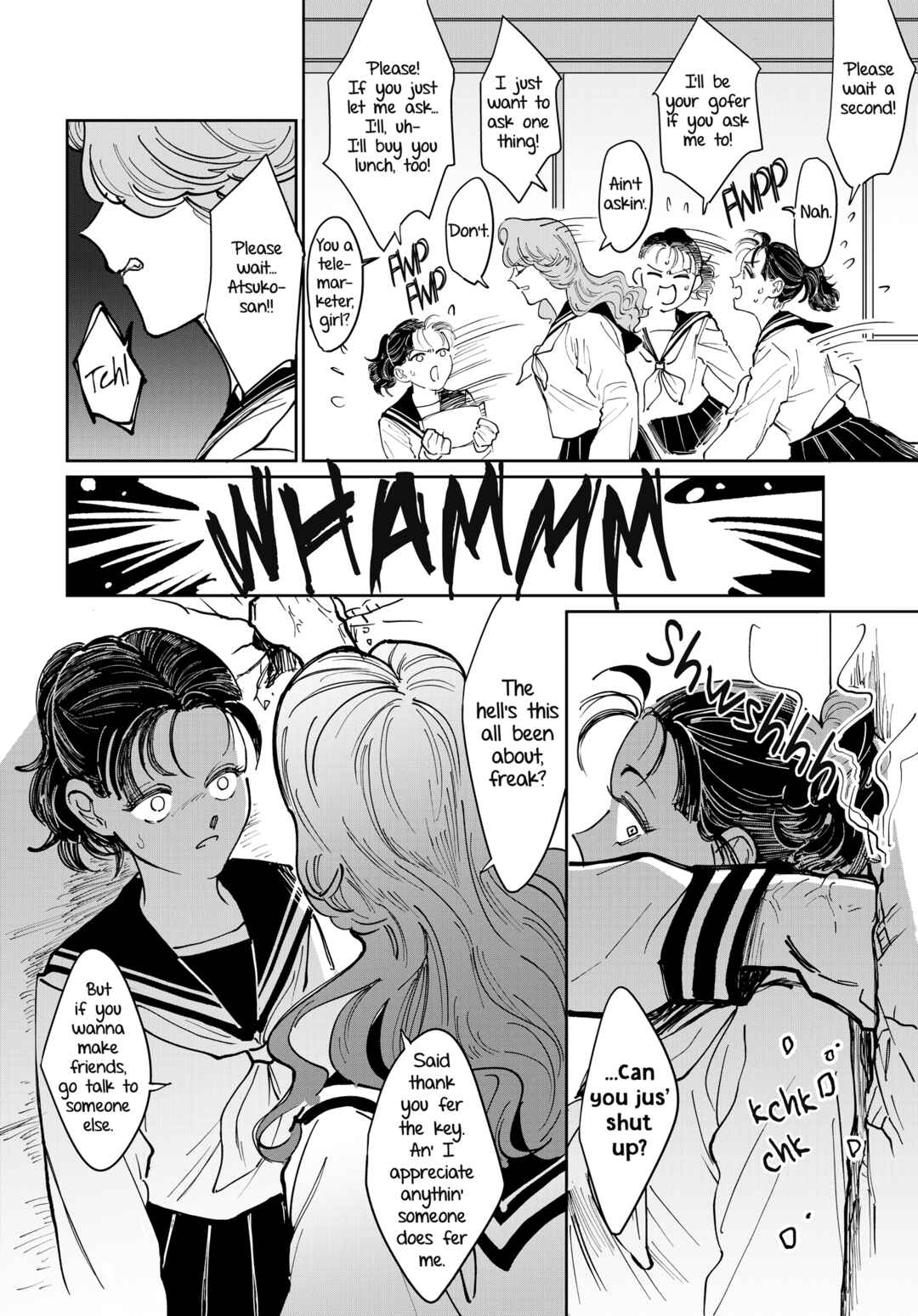 Page 4 Chapter 2 A Sukeban, a Transfer Student, and Their Silly Little Game