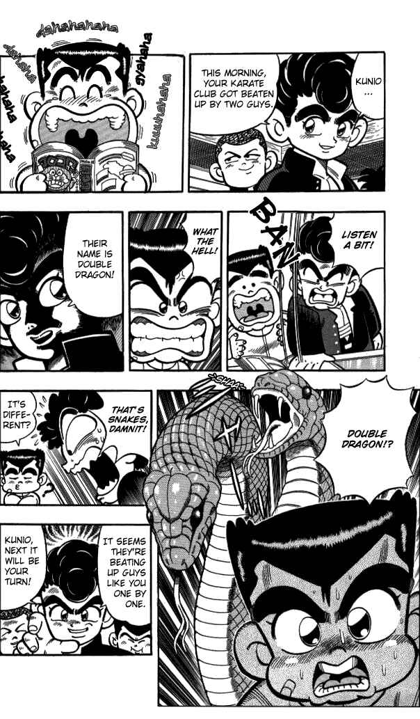 Page 6 Chapter 2 I am a MAN! Kunio-kun