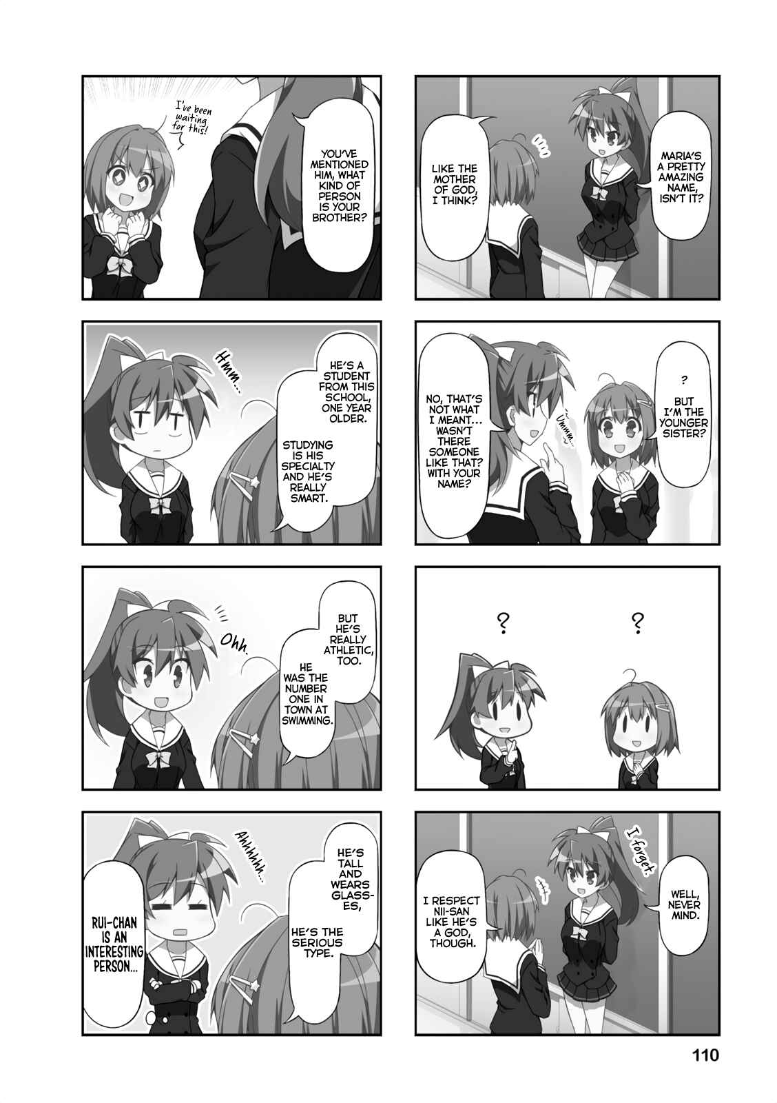 Page 4 Chapter 25 Nakahara-kun no Kahogo na Imouto