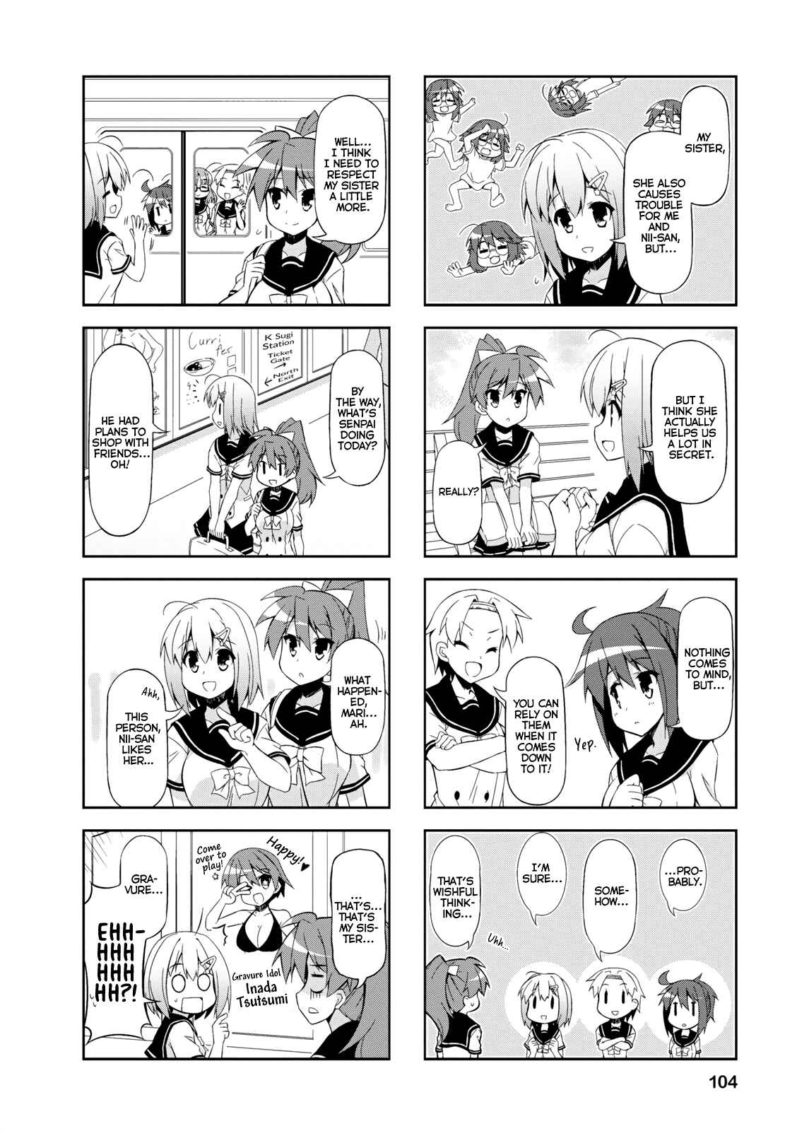 Page 8 Chapter 24 Nakahara-kun no Kahogo na Imouto