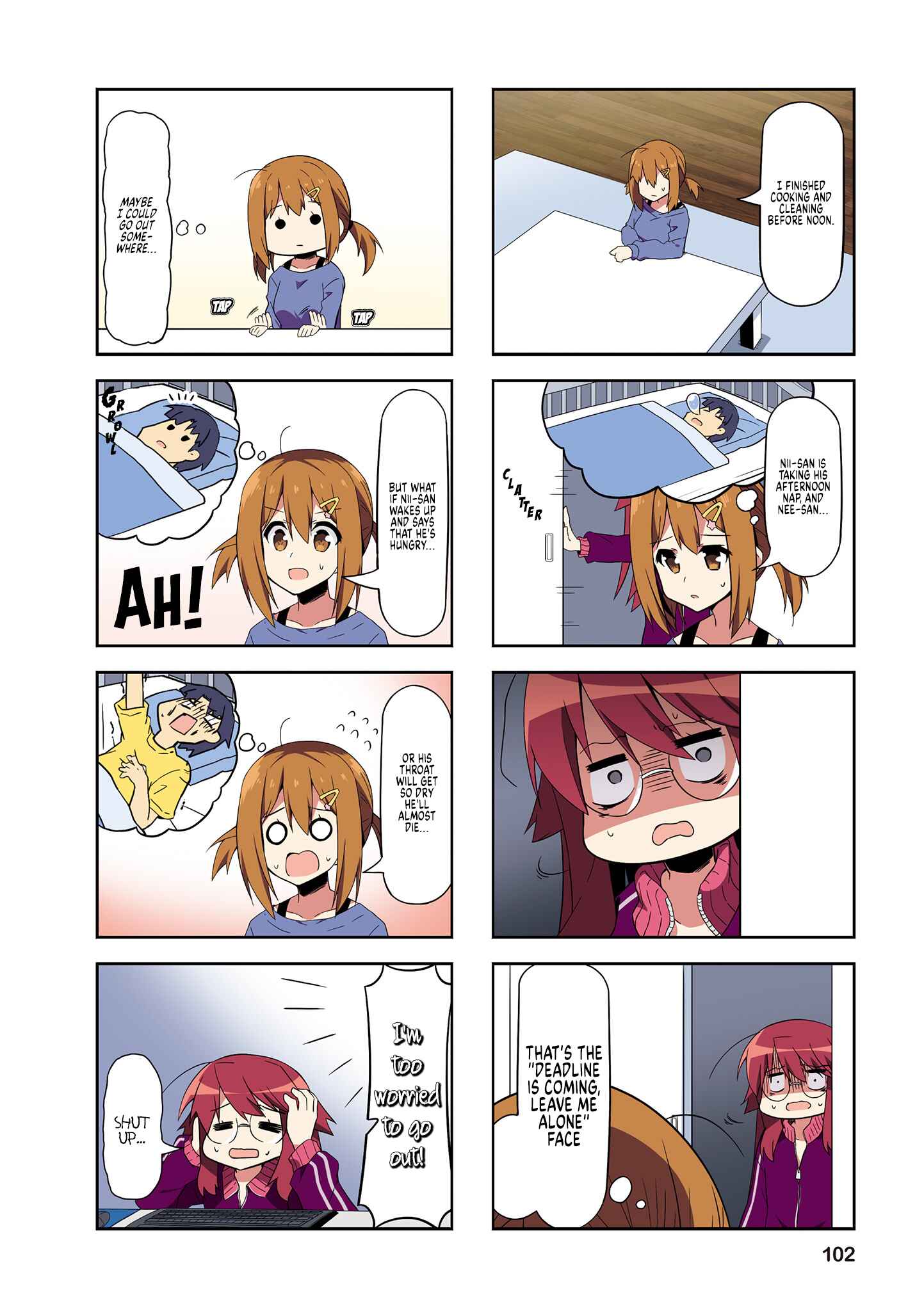 Page 2 Chapter 63 Nakahara-kun no Kahogo na Imouto