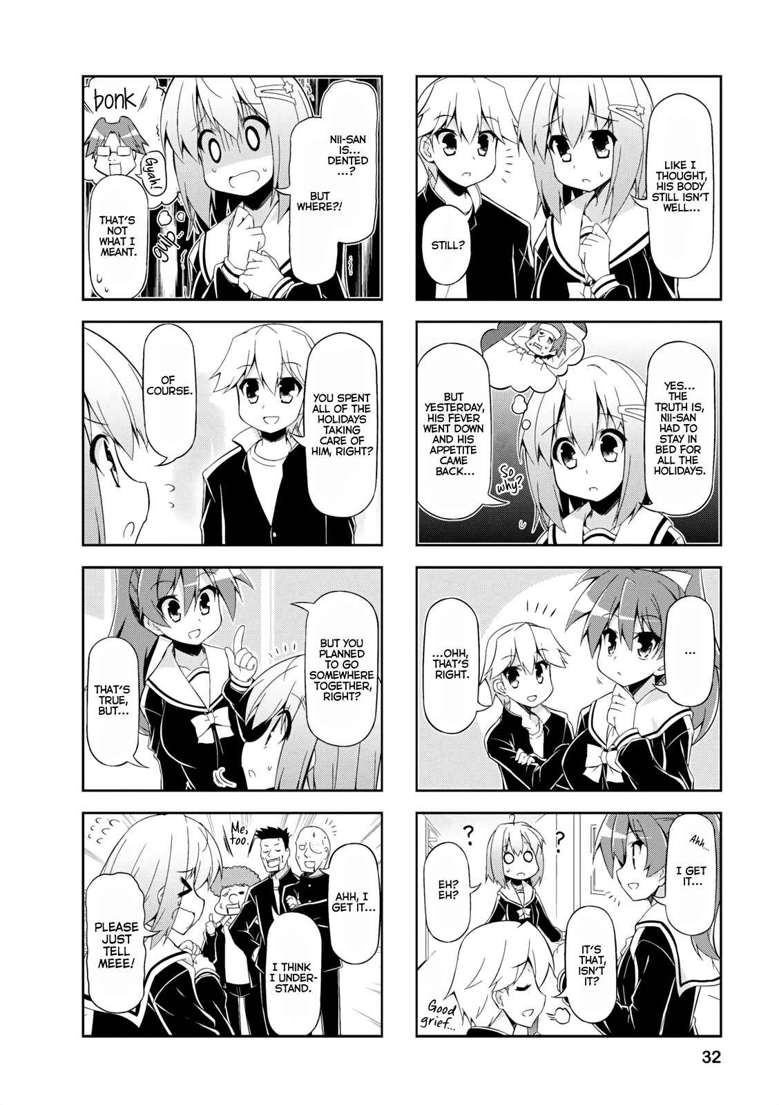 Page 4 Chapter 16 Nakahara-kun no Kahogo na Imouto