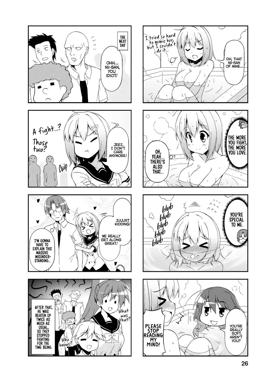Page 8 Chapter 28 Nakahara-kun no Kahogo na Imouto