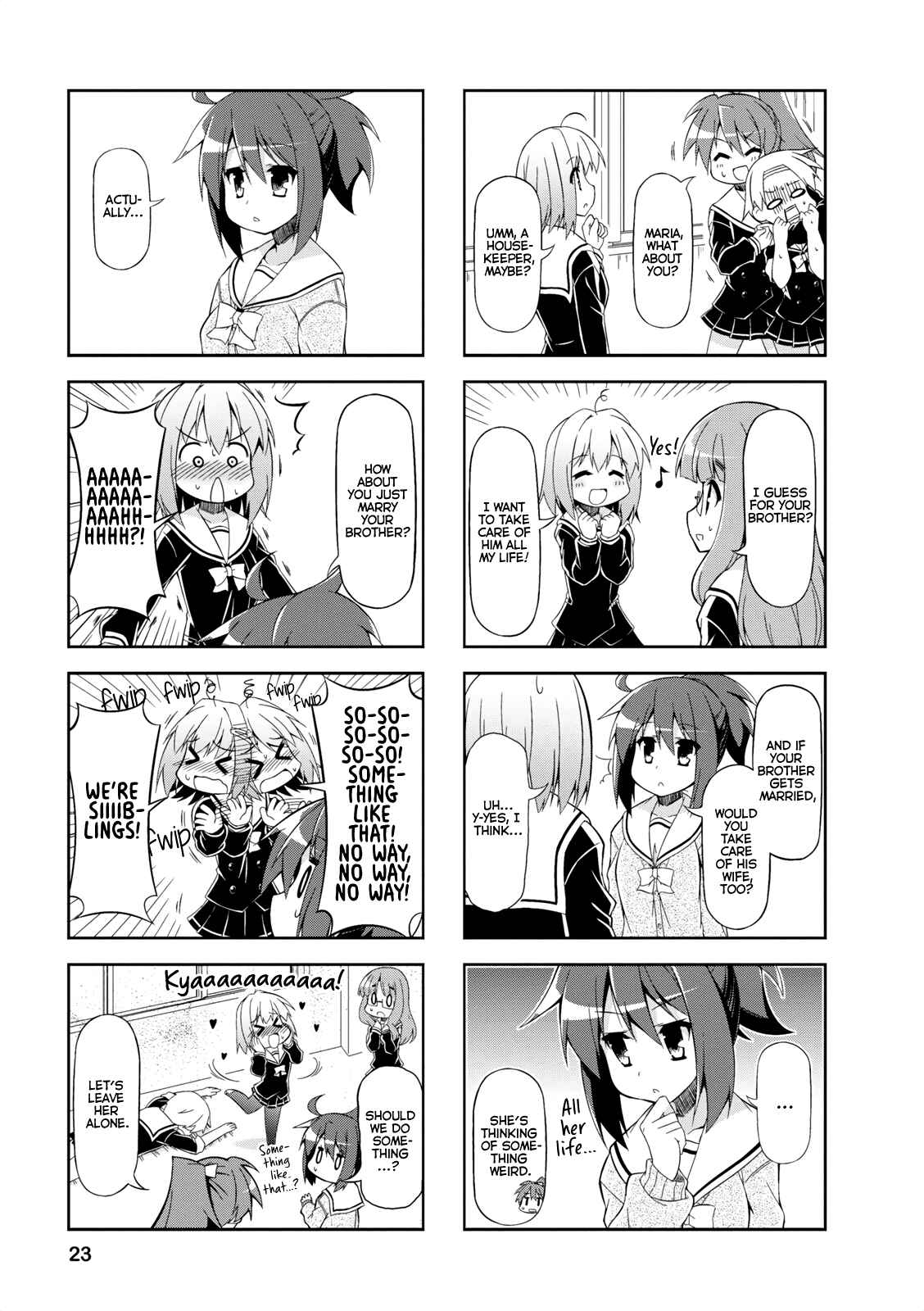 Page 5 Chapter 15 Nakahara-kun no Kahogo na Imouto