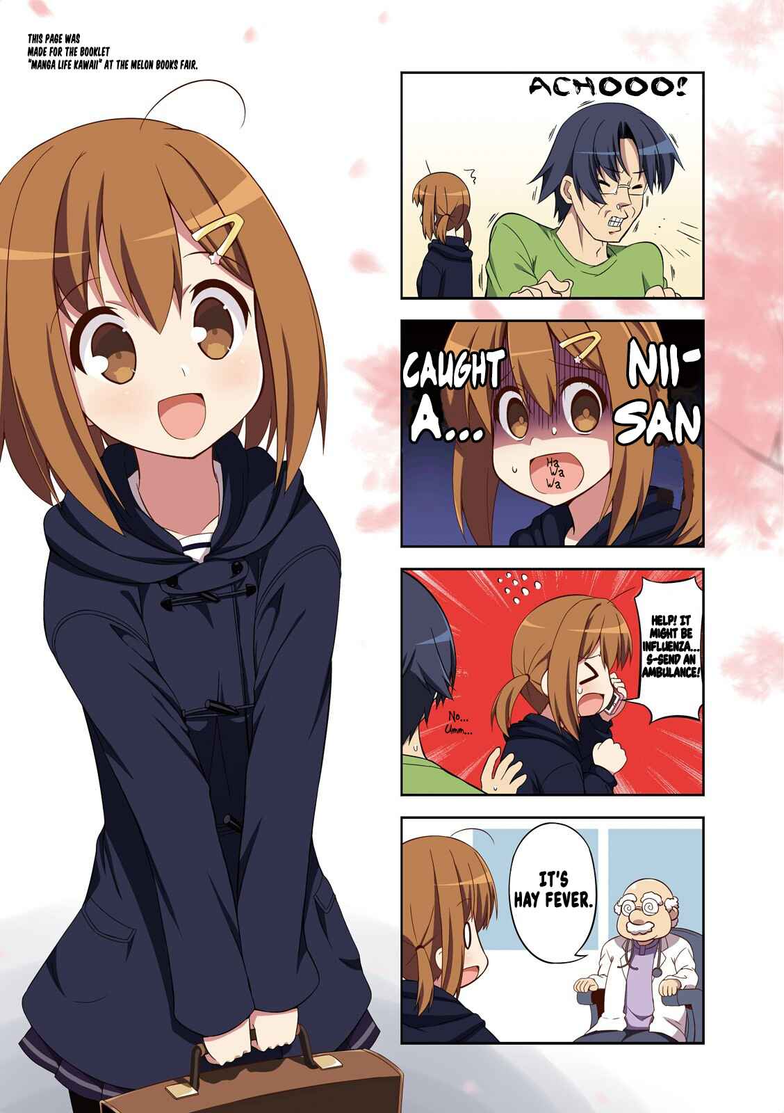 Page 9 Chapter 38 Nakahara-kun no Kahogo na Imouto