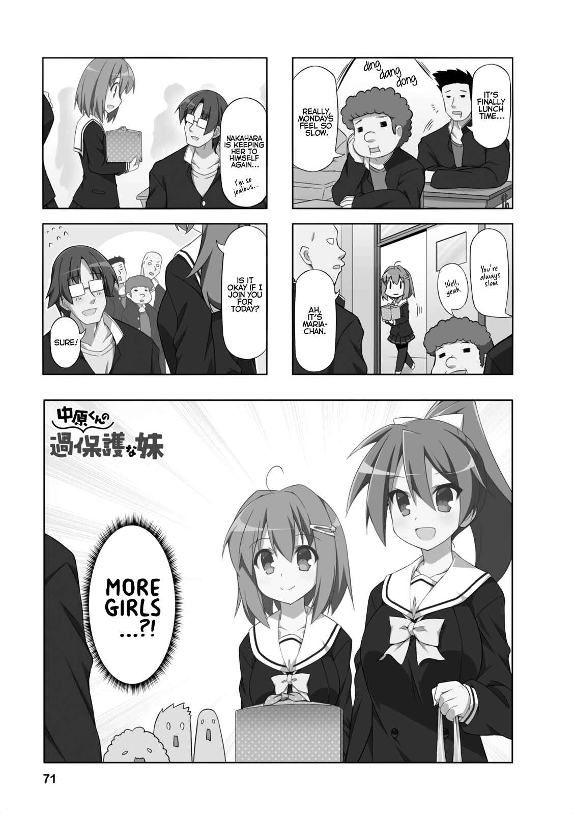 Page 1 Chapter 8 Nakahara-kun no Kahogo na Imouto
