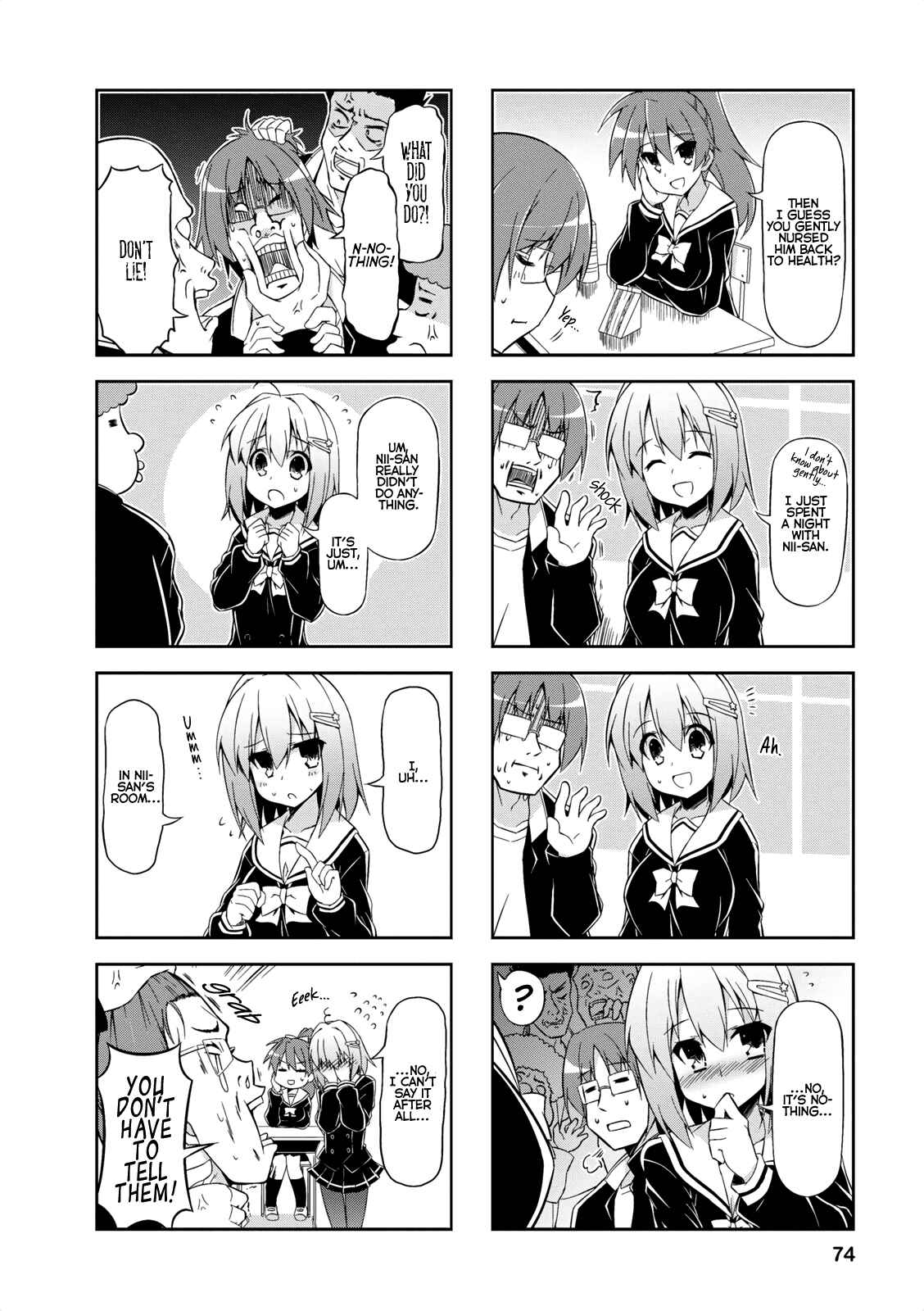 Page 4 Chapter 8 Nakahara-kun no Kahogo na Imouto