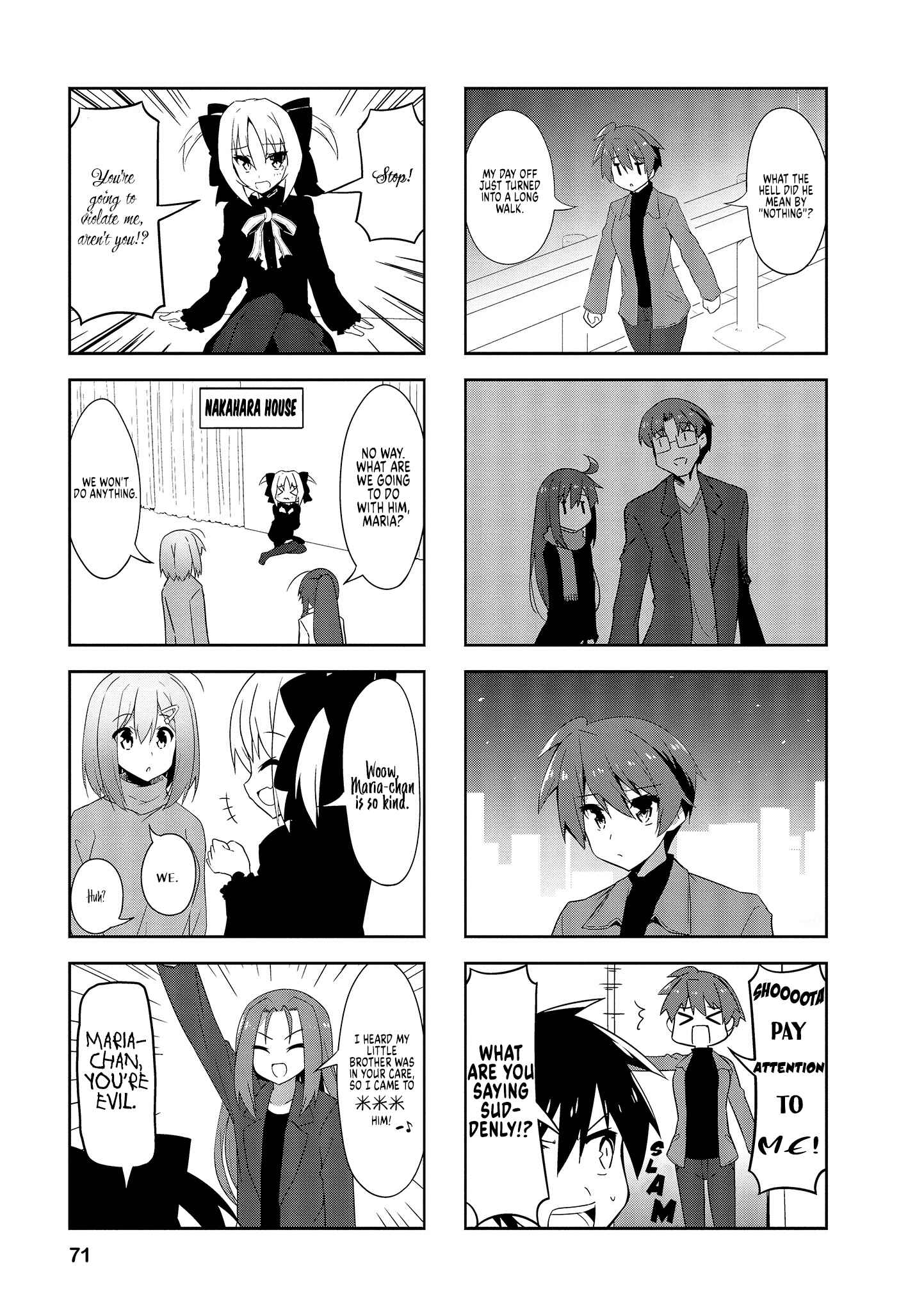 Page 7 Chapter 71 Nakahara-kun no Kahogo na Imouto