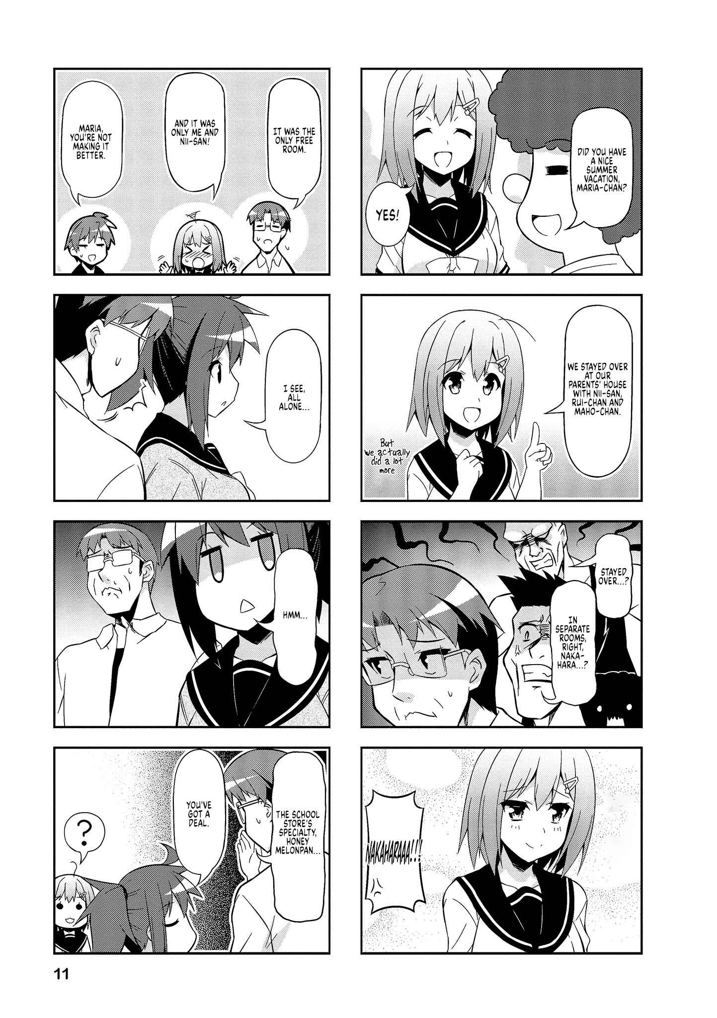 Page 8 Chapter 51 Nakahara-kun no Kahogo na Imouto