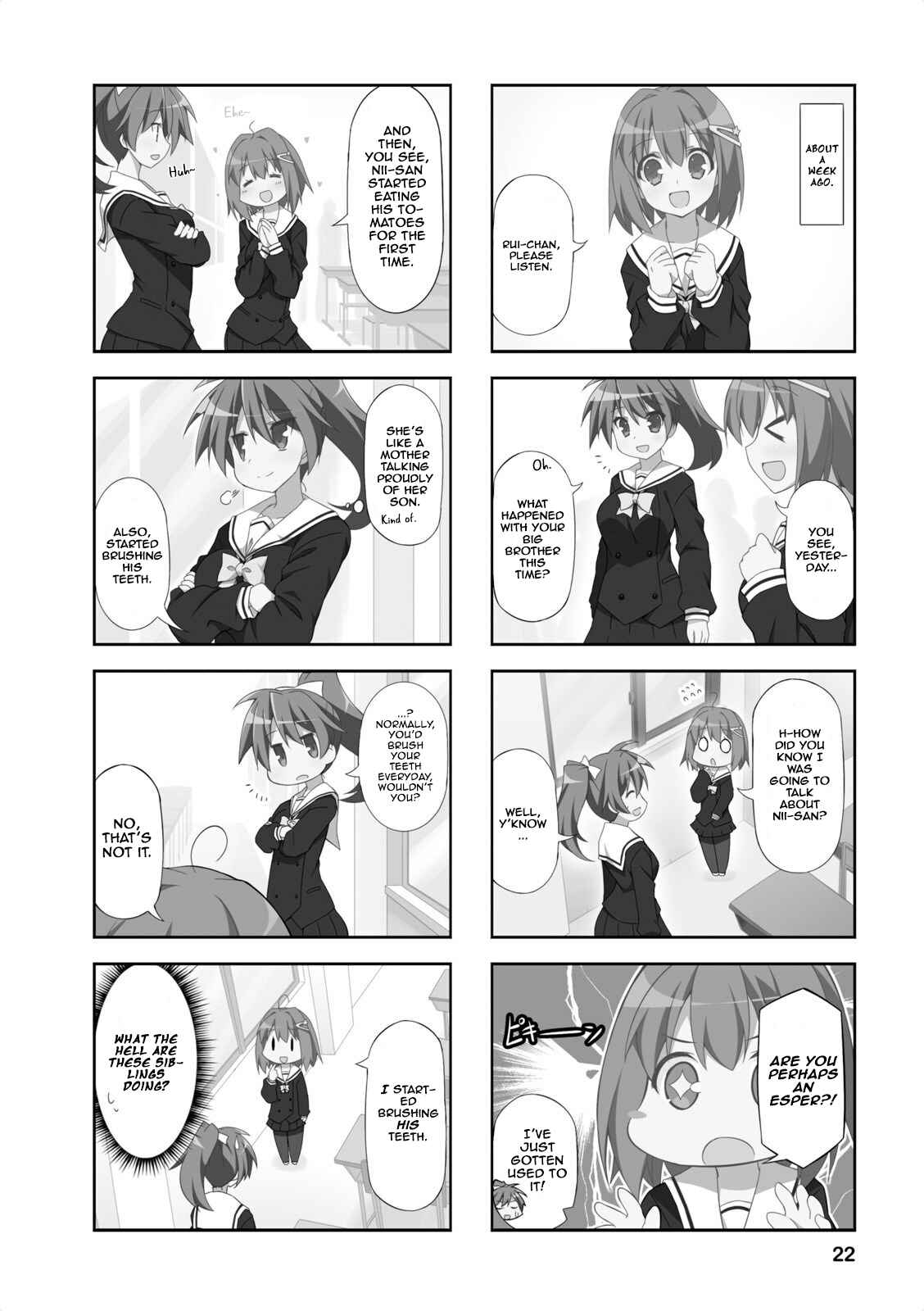 Page 2 Chapter 3 Nakahara-kun no Kahogo na Imouto