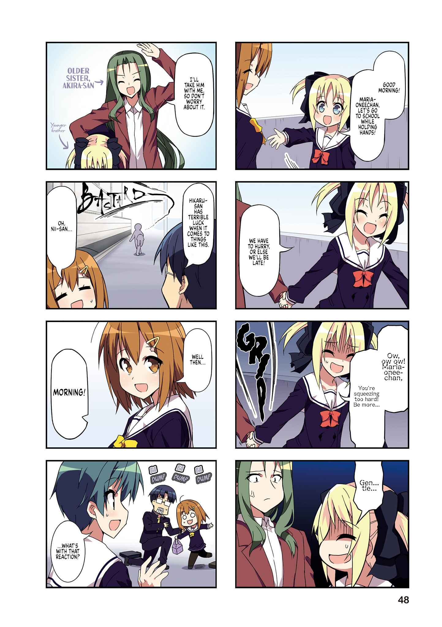 Page 2 Chapter 56 Nakahara-kun no Kahogo na Imouto
