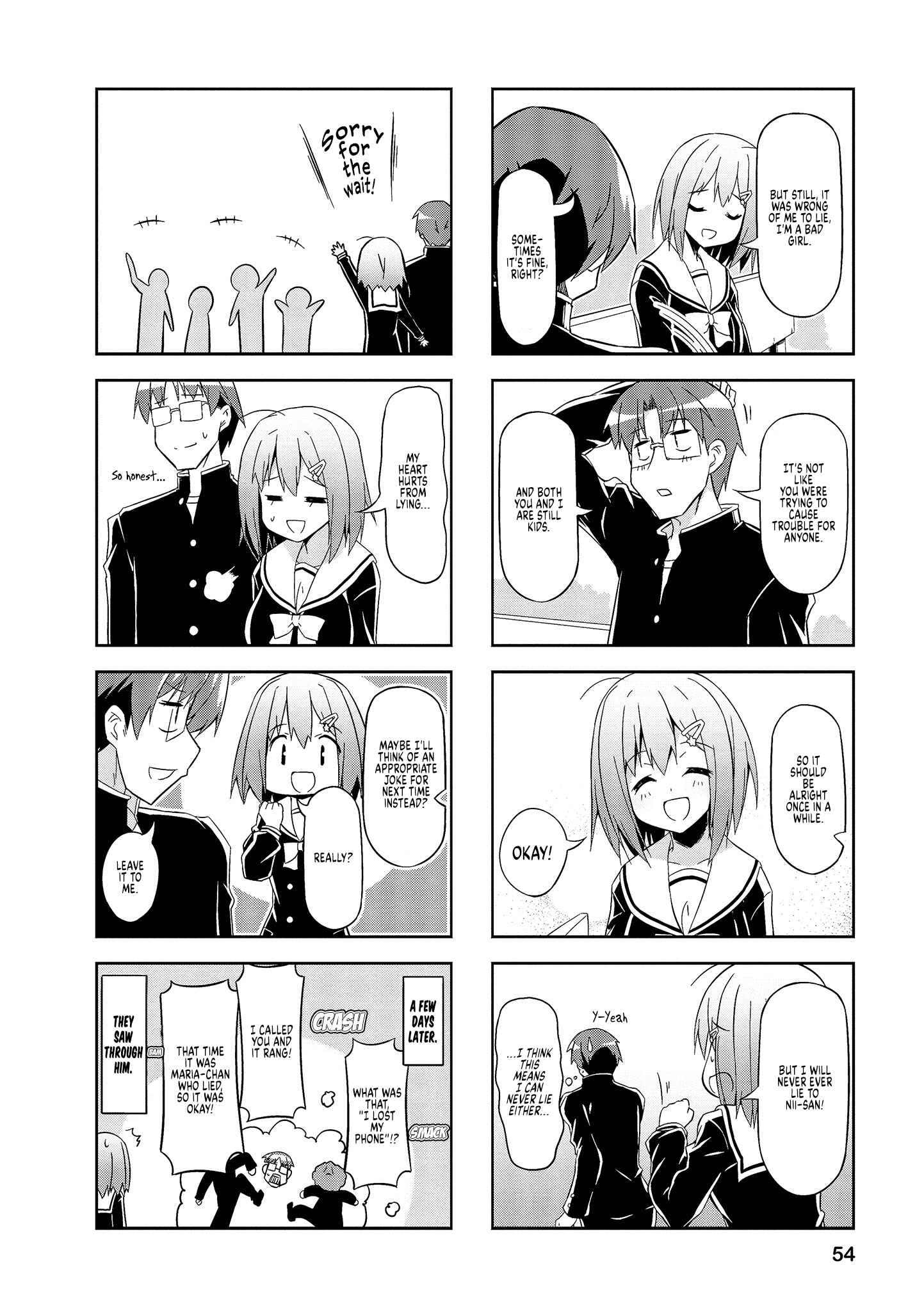 Page 8 Chapter 56 Nakahara-kun no Kahogo na Imouto