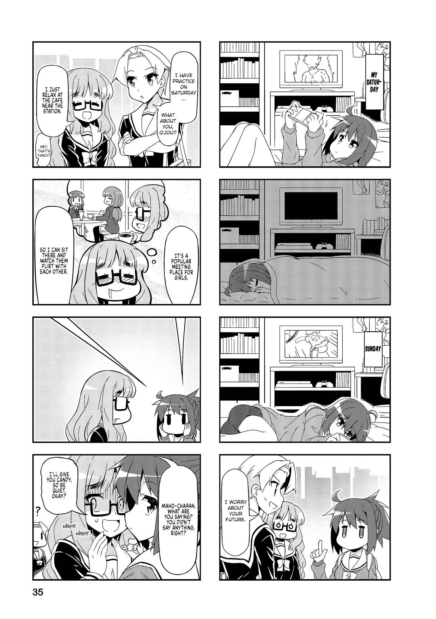 Page 3 Chapter 54 Nakahara-kun no Kahogo na Imouto
