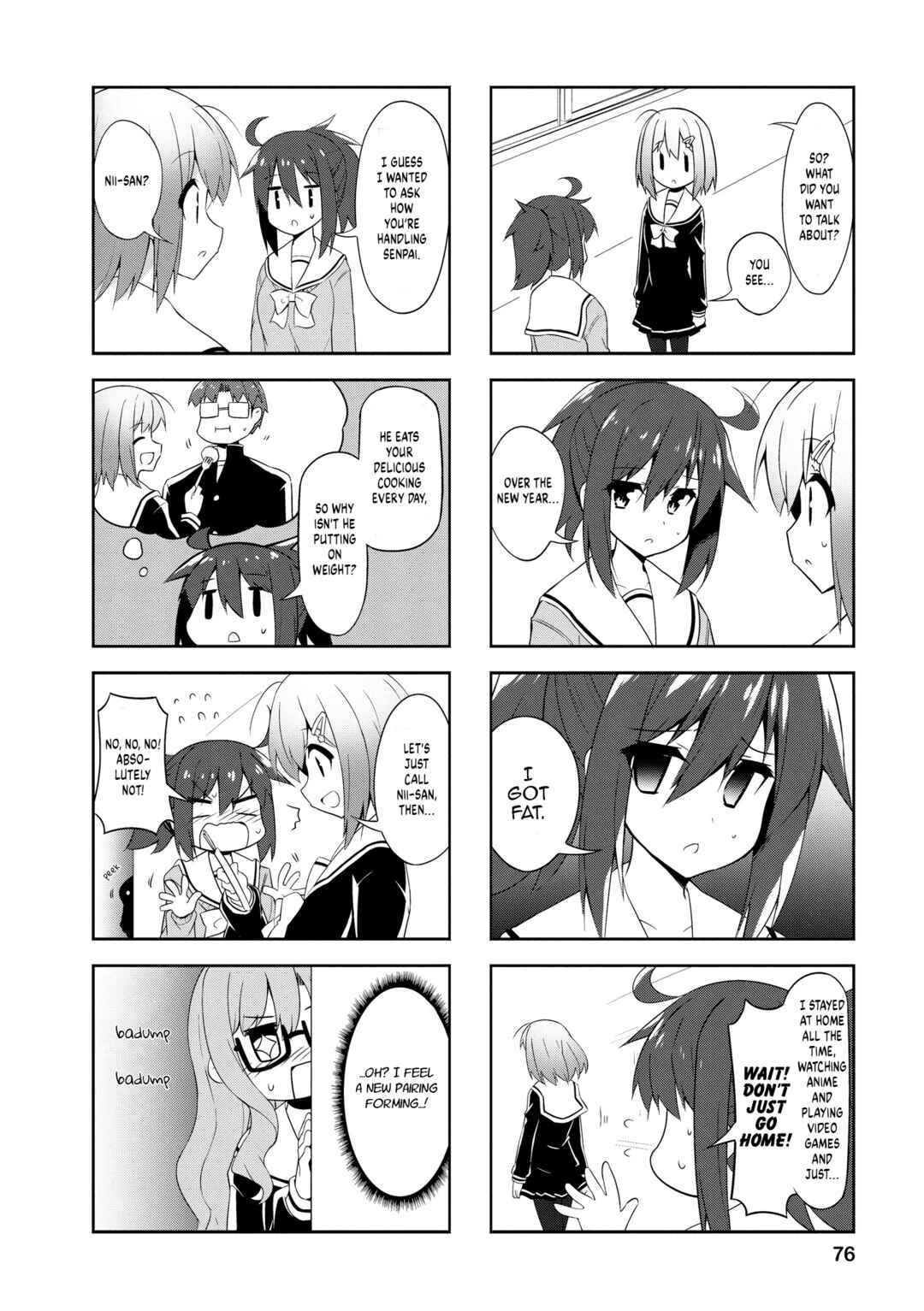 Page 2 Chapter 84 Nakahara-kun no Kahogo na Imouto