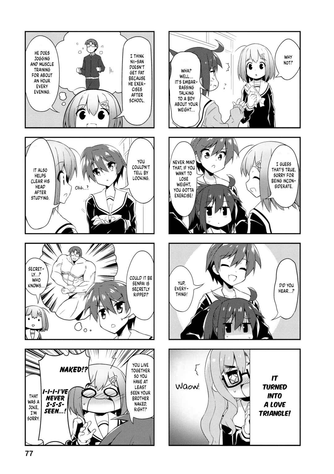 Page 3 Chapter 84 Nakahara-kun no Kahogo na Imouto