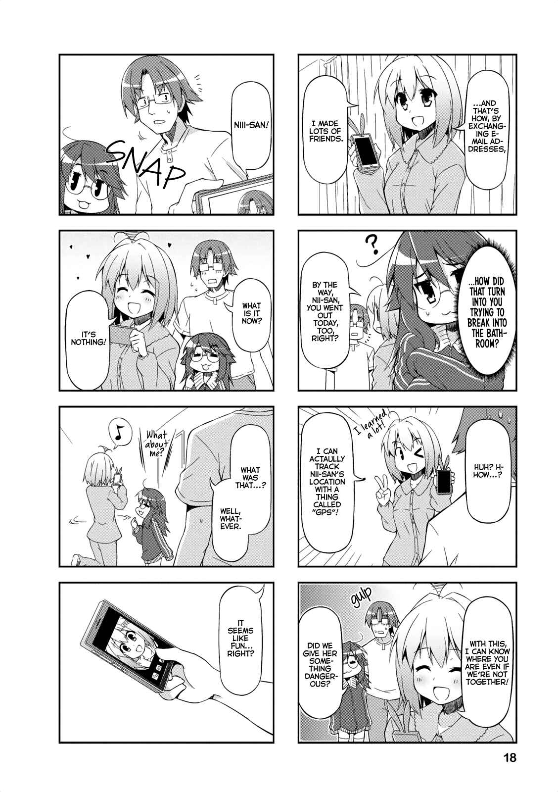 Page 8 Chapter 14 Nakahara-kun no Kahogo na Imouto