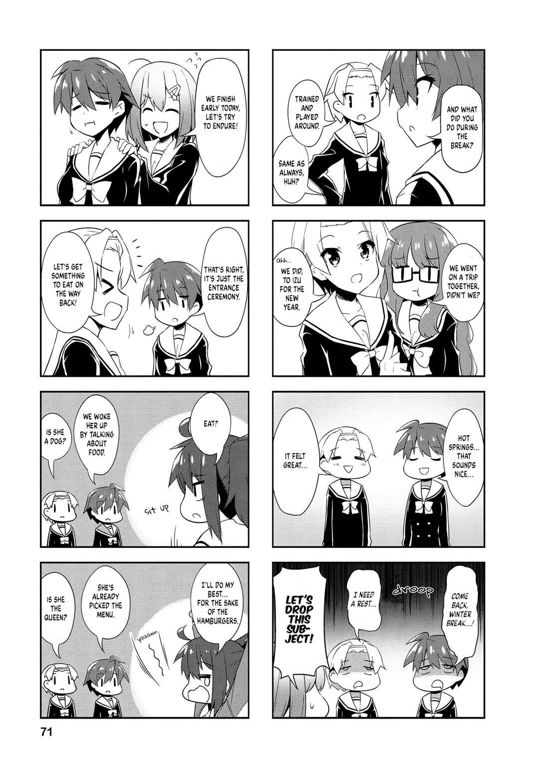 Page 5 Chapter 83 Nakahara-kun no Kahogo na Imouto