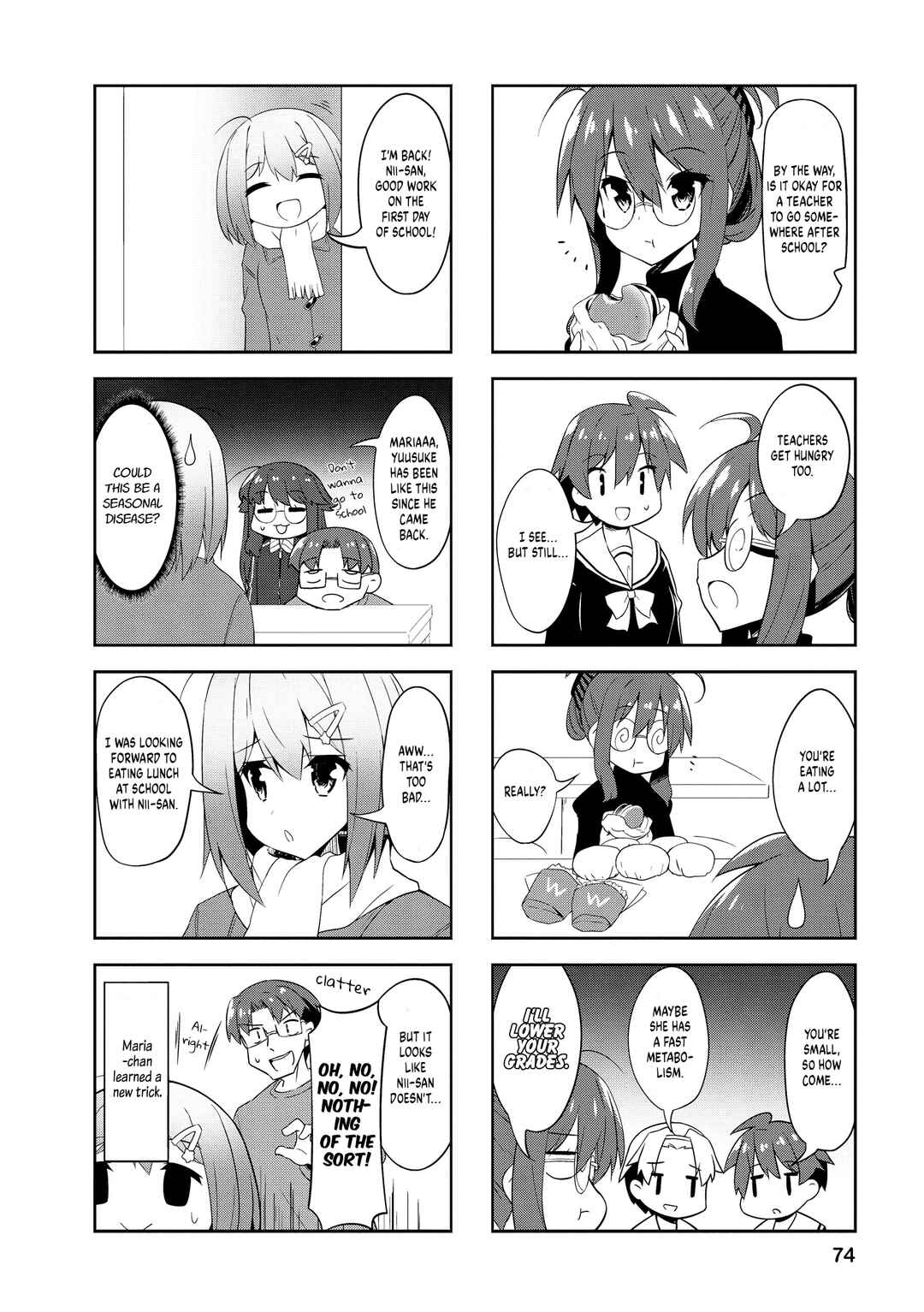Page 8 Chapter 83 Nakahara-kun no Kahogo na Imouto
