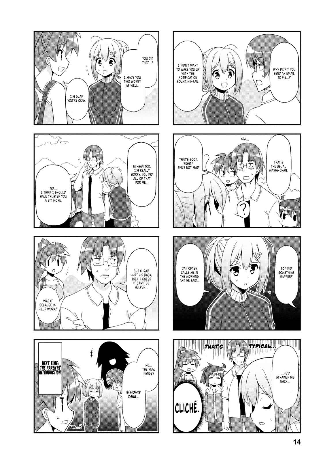 Page 12 Chapter 39 Nakahara-kun no Kahogo na Imouto