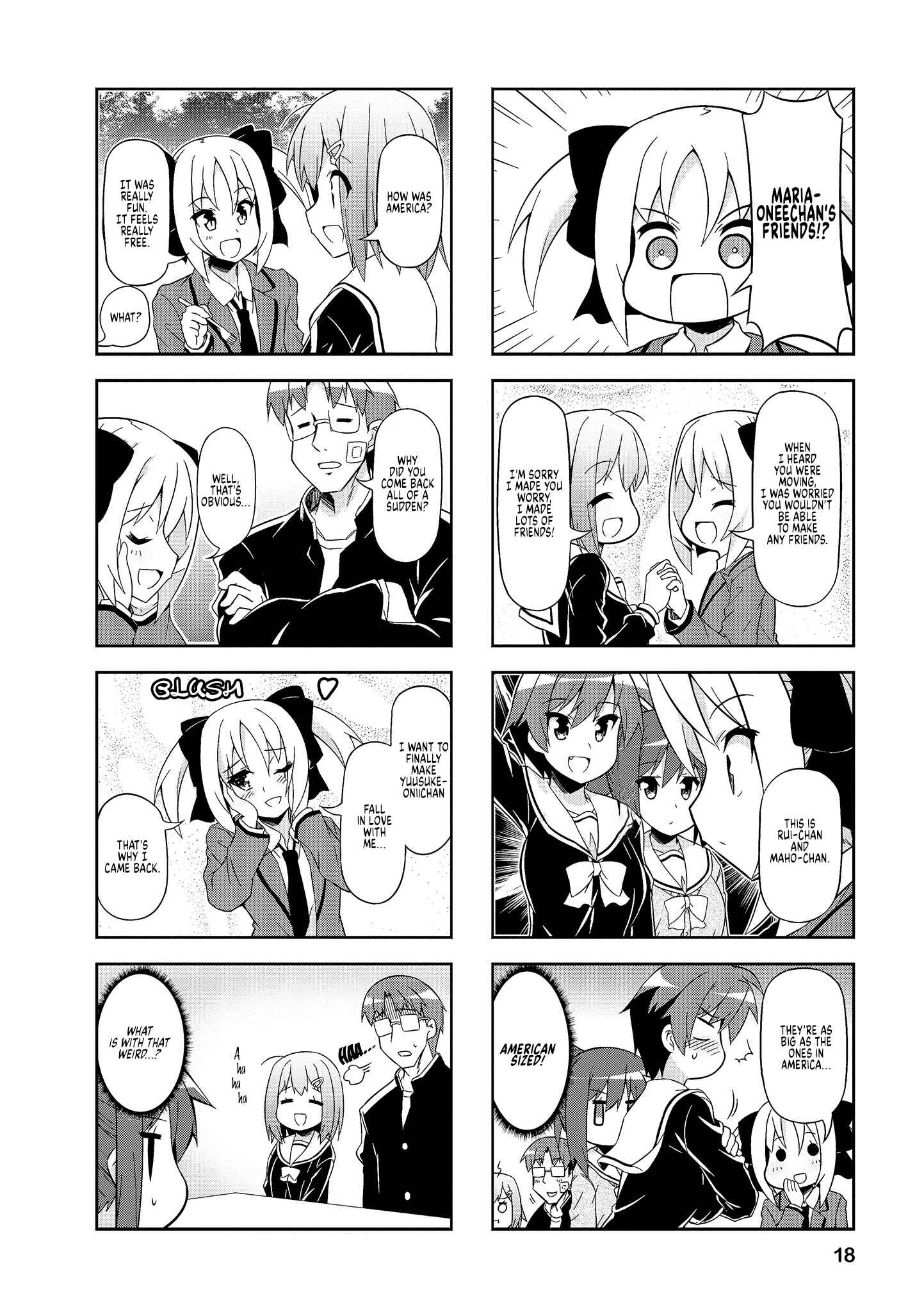 Page 4 Chapter 52 Nakahara-kun no Kahogo na Imouto