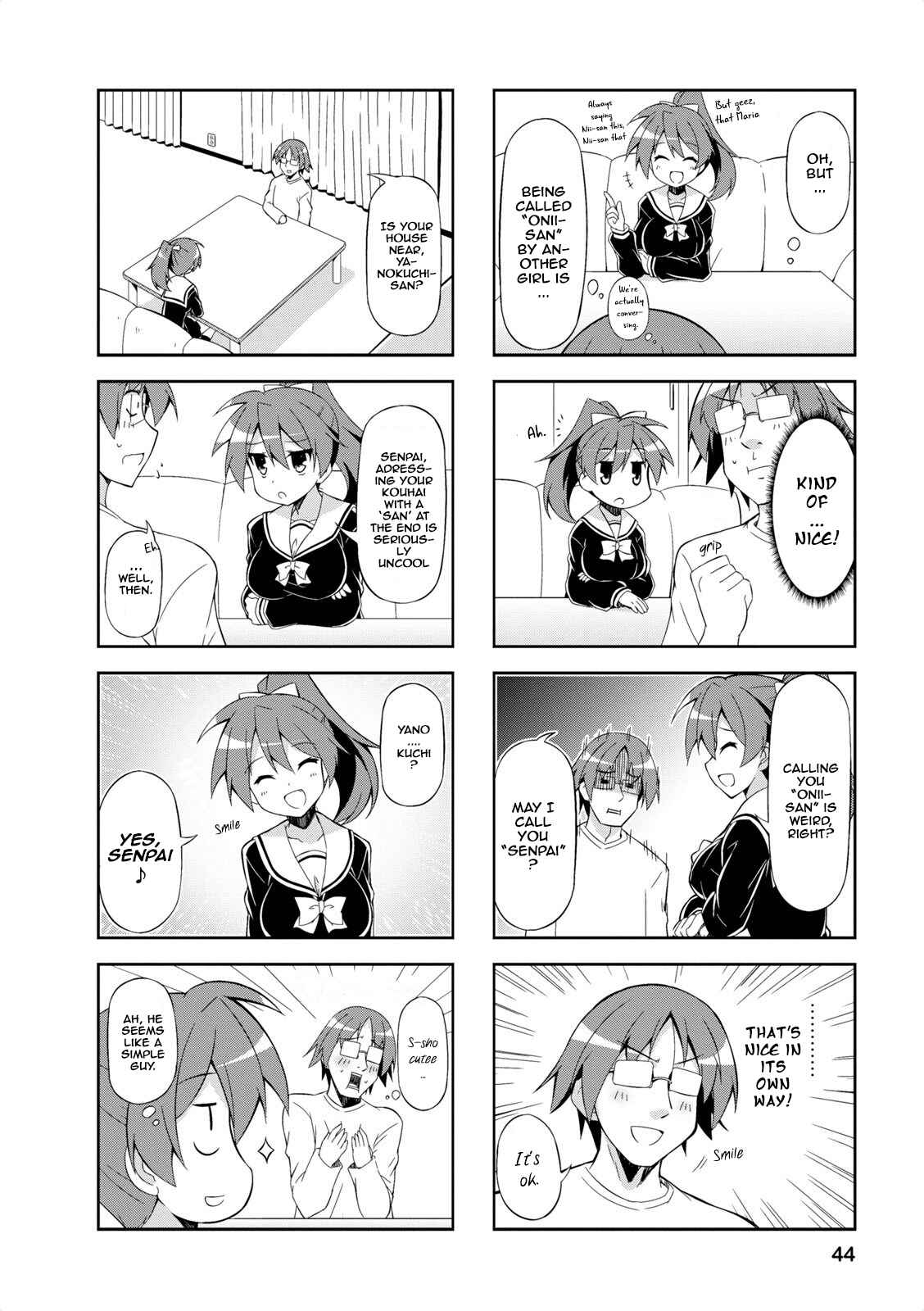 Page 4 Chapter 5 Nakahara-kun no Kahogo na Imouto