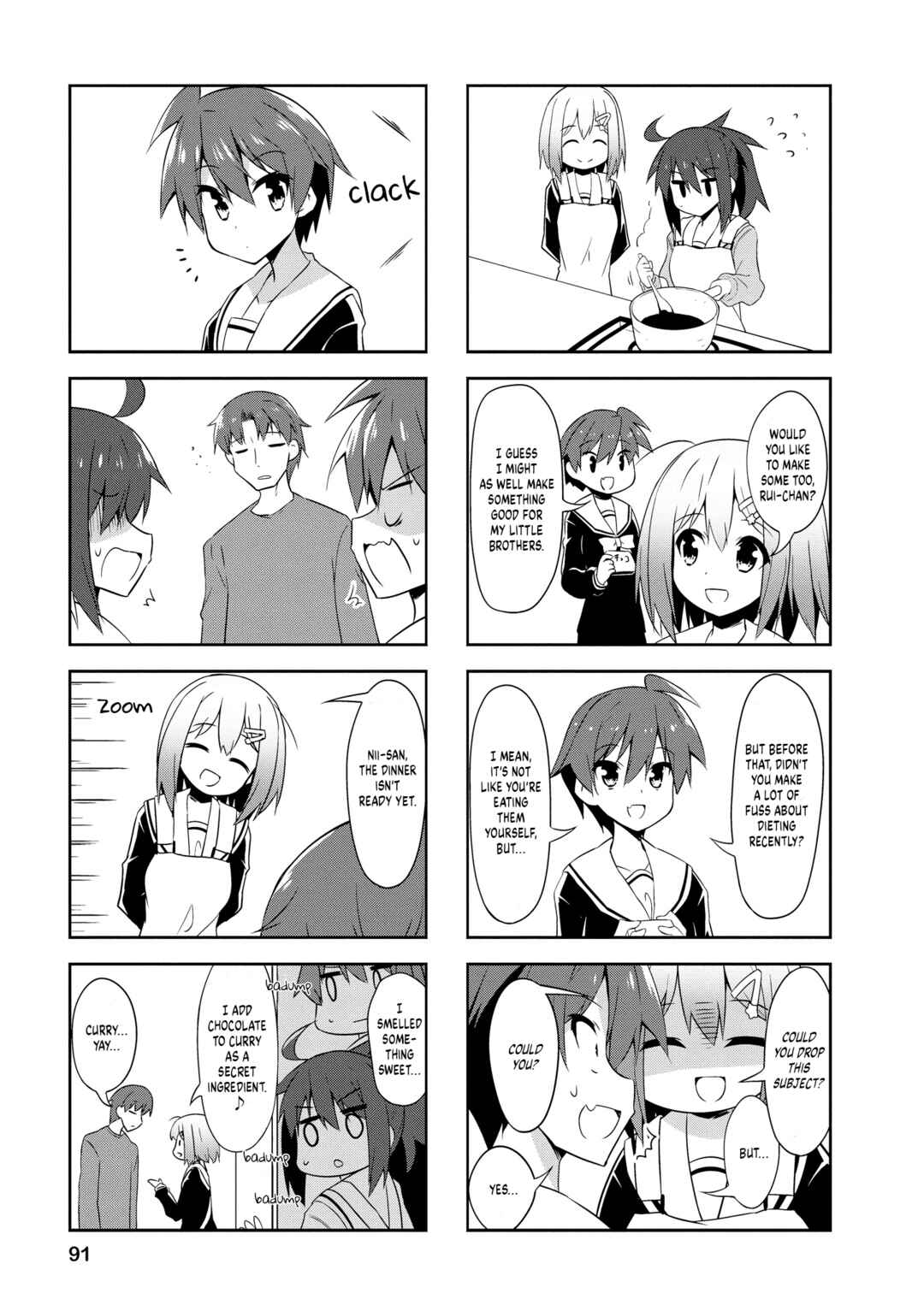 Page 7 Chapter 85 Nakahara-kun no Kahogo na Imouto