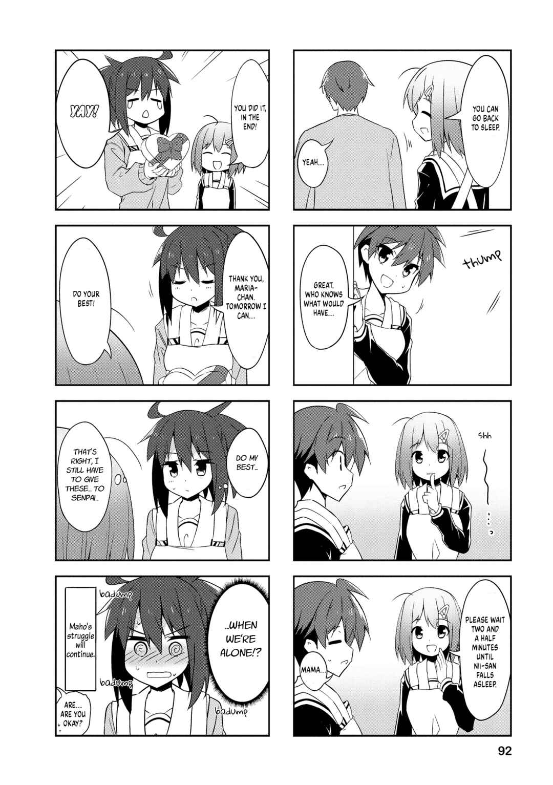 Page 8 Chapter 85 Nakahara-kun no Kahogo na Imouto