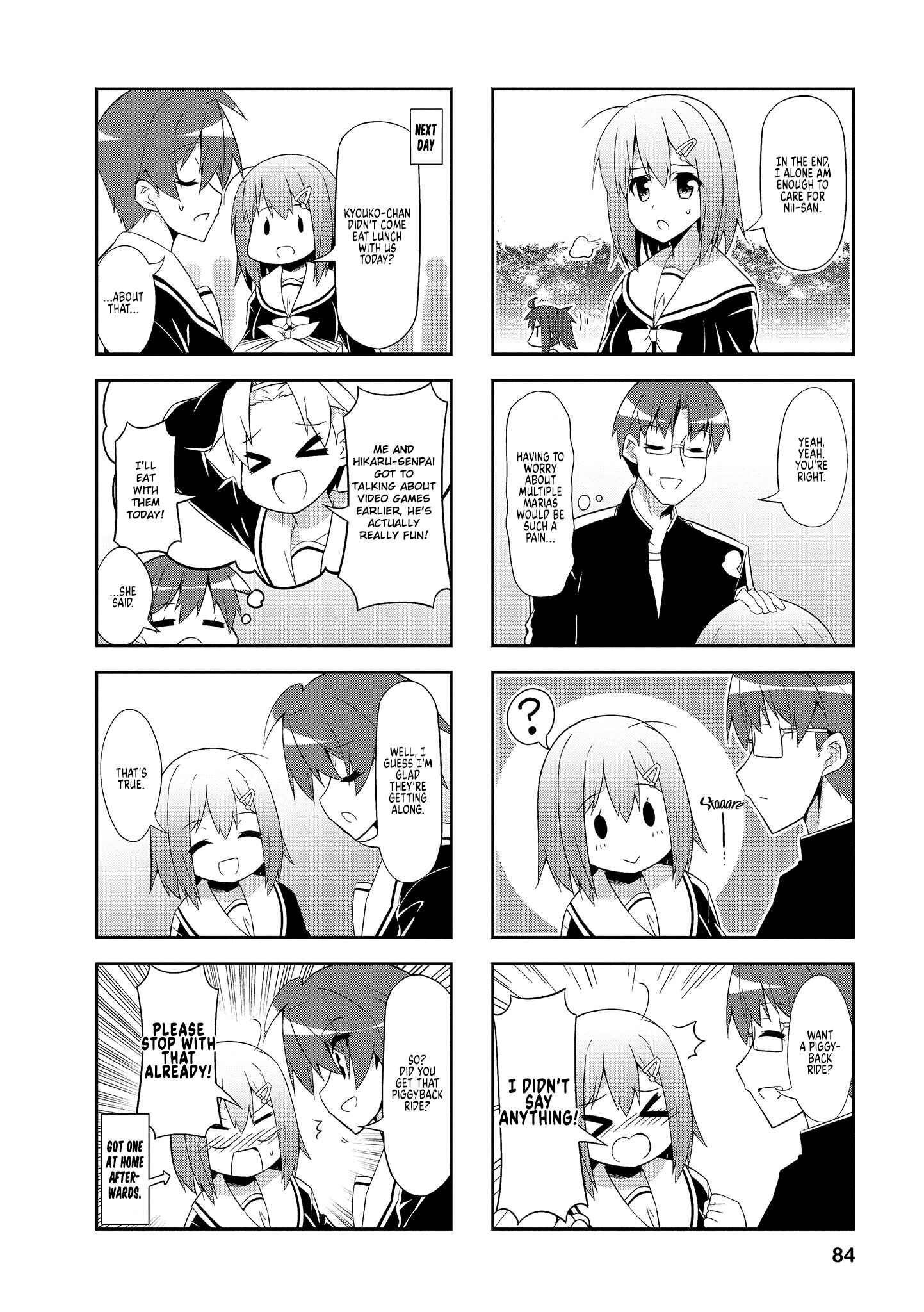 Page 8 Chapter 60 Nakahara-kun no Kahogo na Imouto