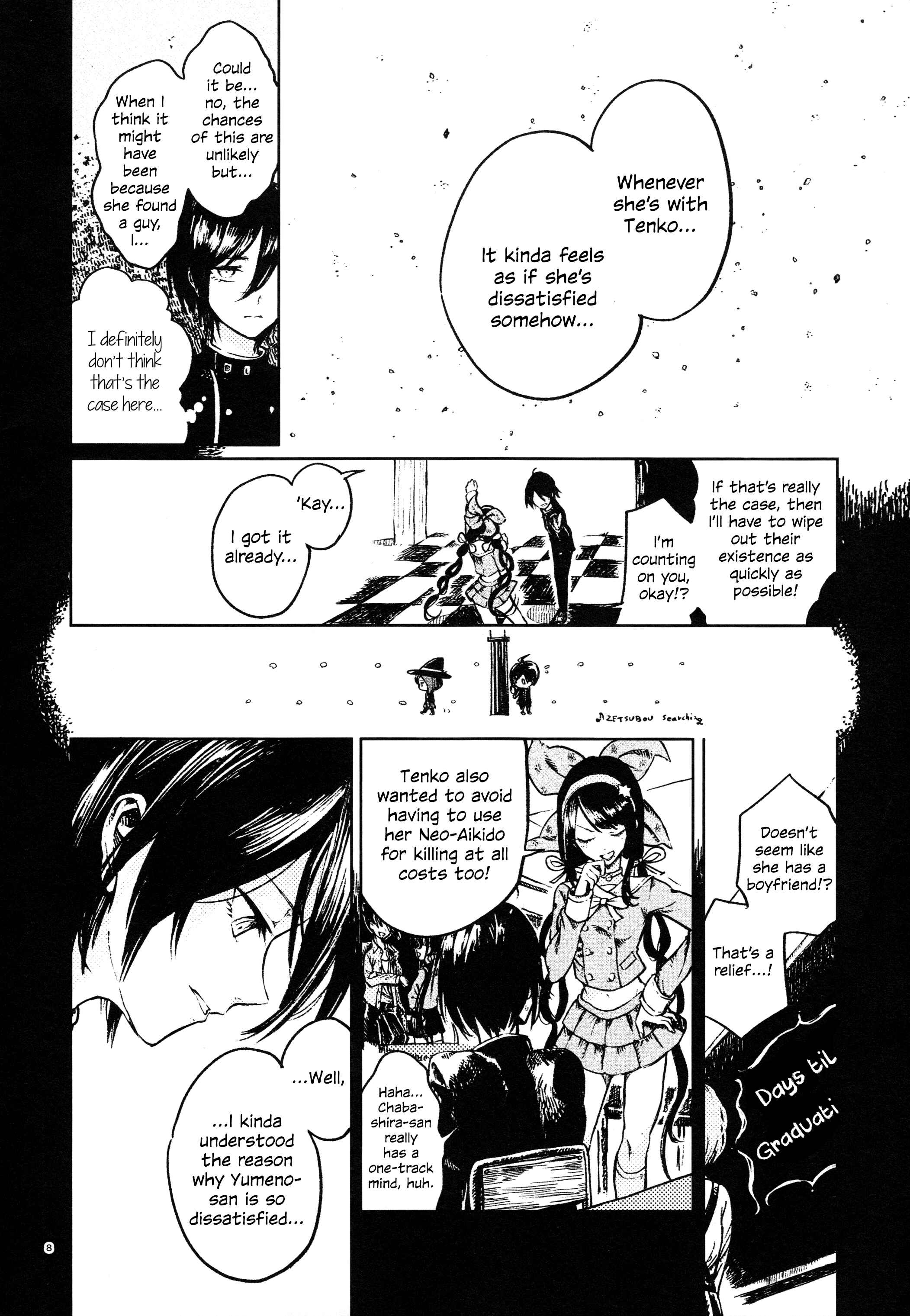 Page 8 Chapter Unknown_f5bf Danganronpa V3 - Long Long Distance (Doujinshi)