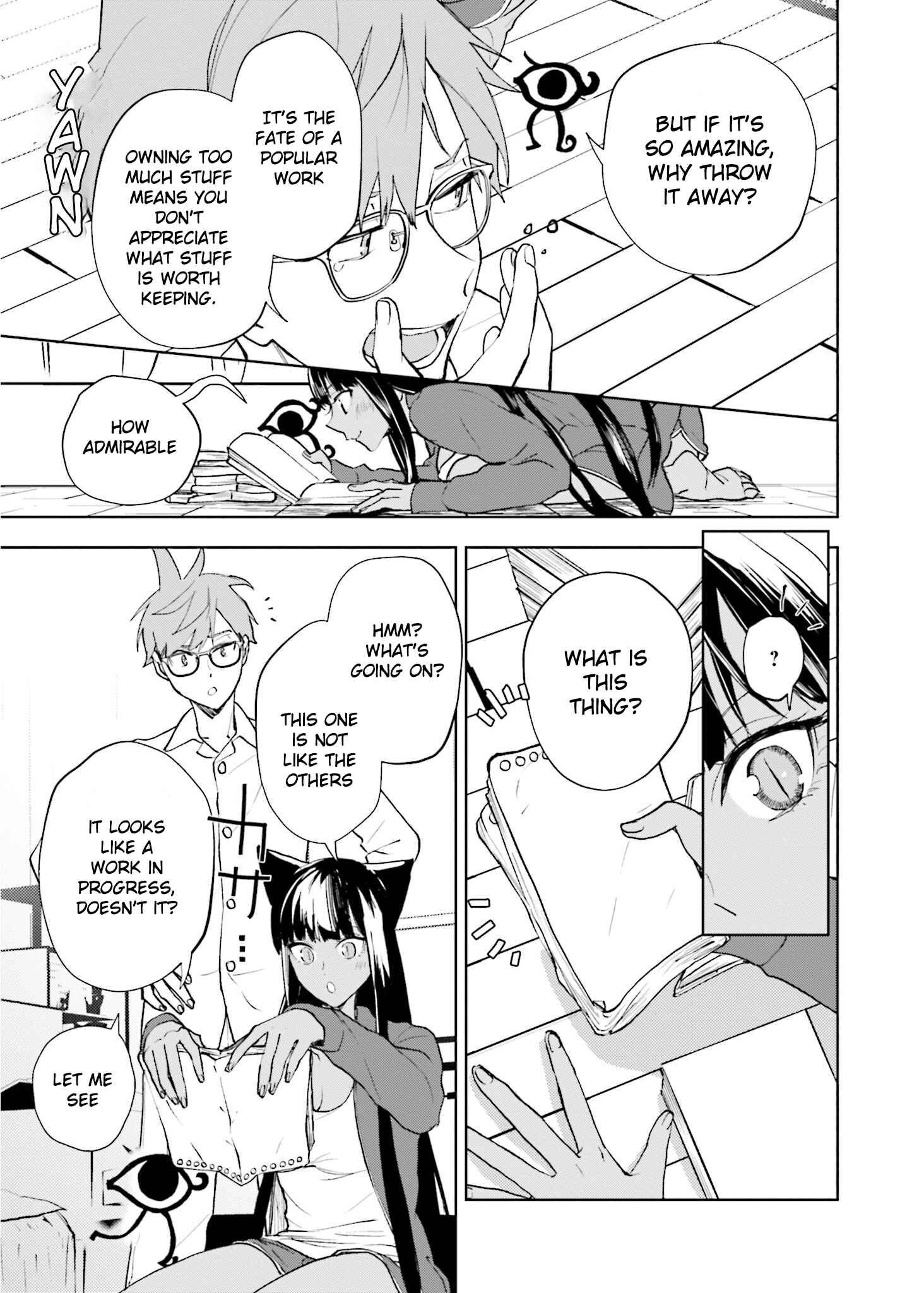 Page 7 Chapter 5 Boku to Megami no Geidai Seikatsu