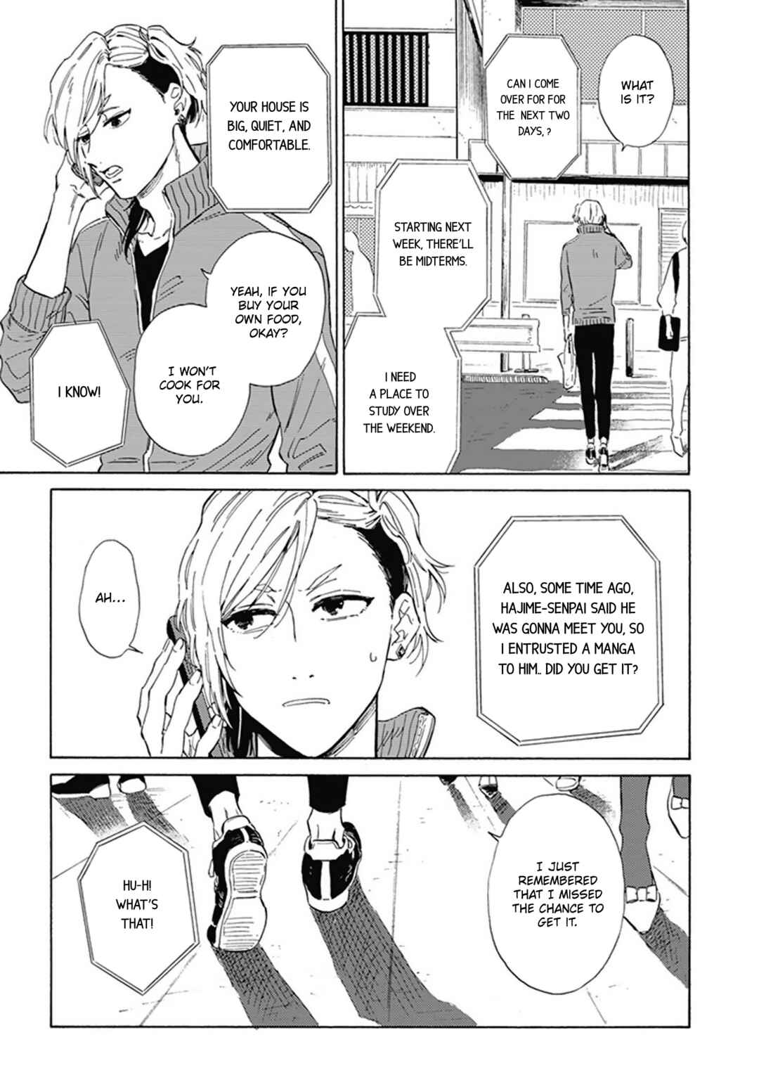 Page 12 Chapter 4 Yankee Onii-san o Munekyun Saseru Houhou