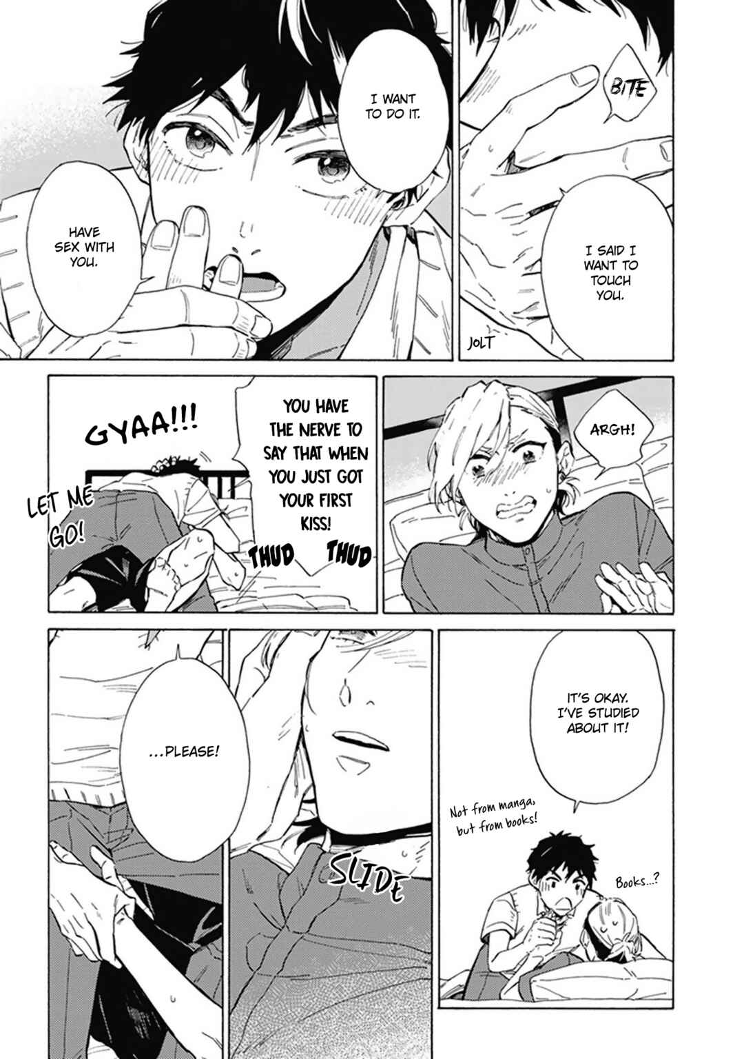 Page 32 Chapter 4 Yankee Onii-san o Munekyun Saseru Houhou