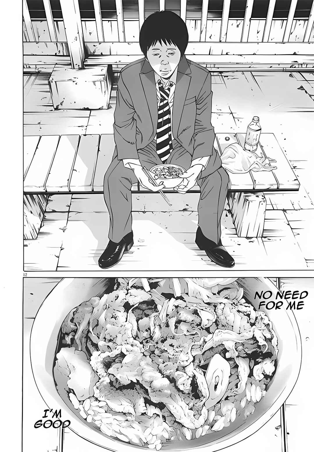 Page 12 Chapter 115 Yamikin Ushijima-kun