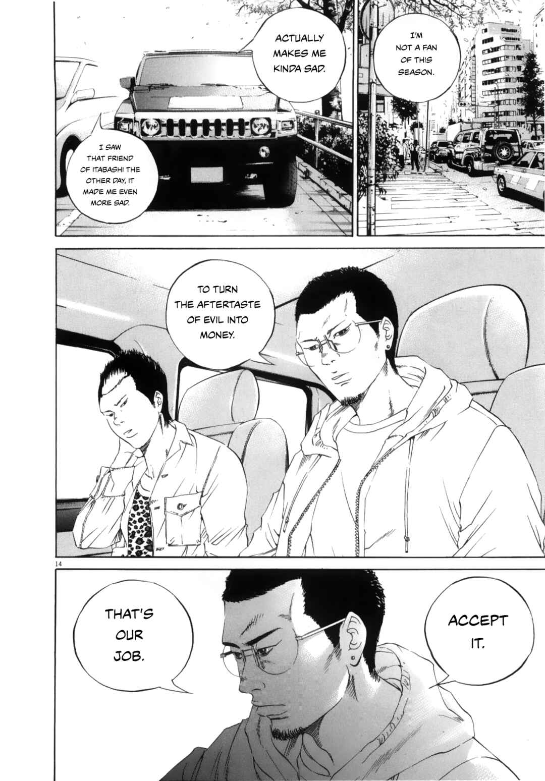 Page 14 Chapter 121 Yamikin Ushijima-kun