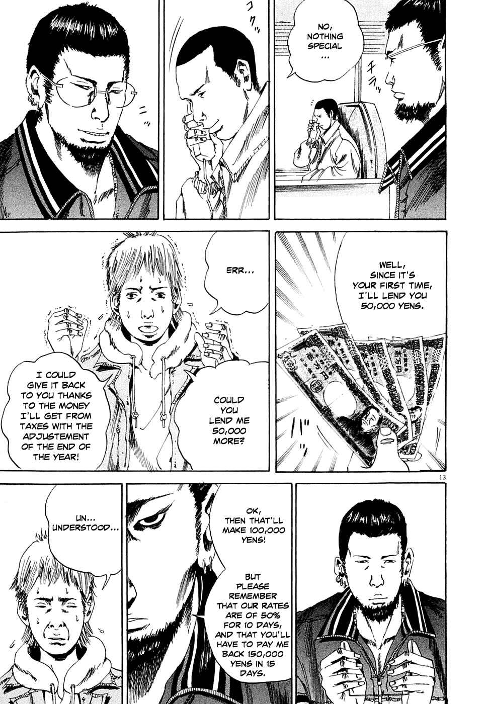 Page 13 Chapter 6 Yamikin Ushijima-kun