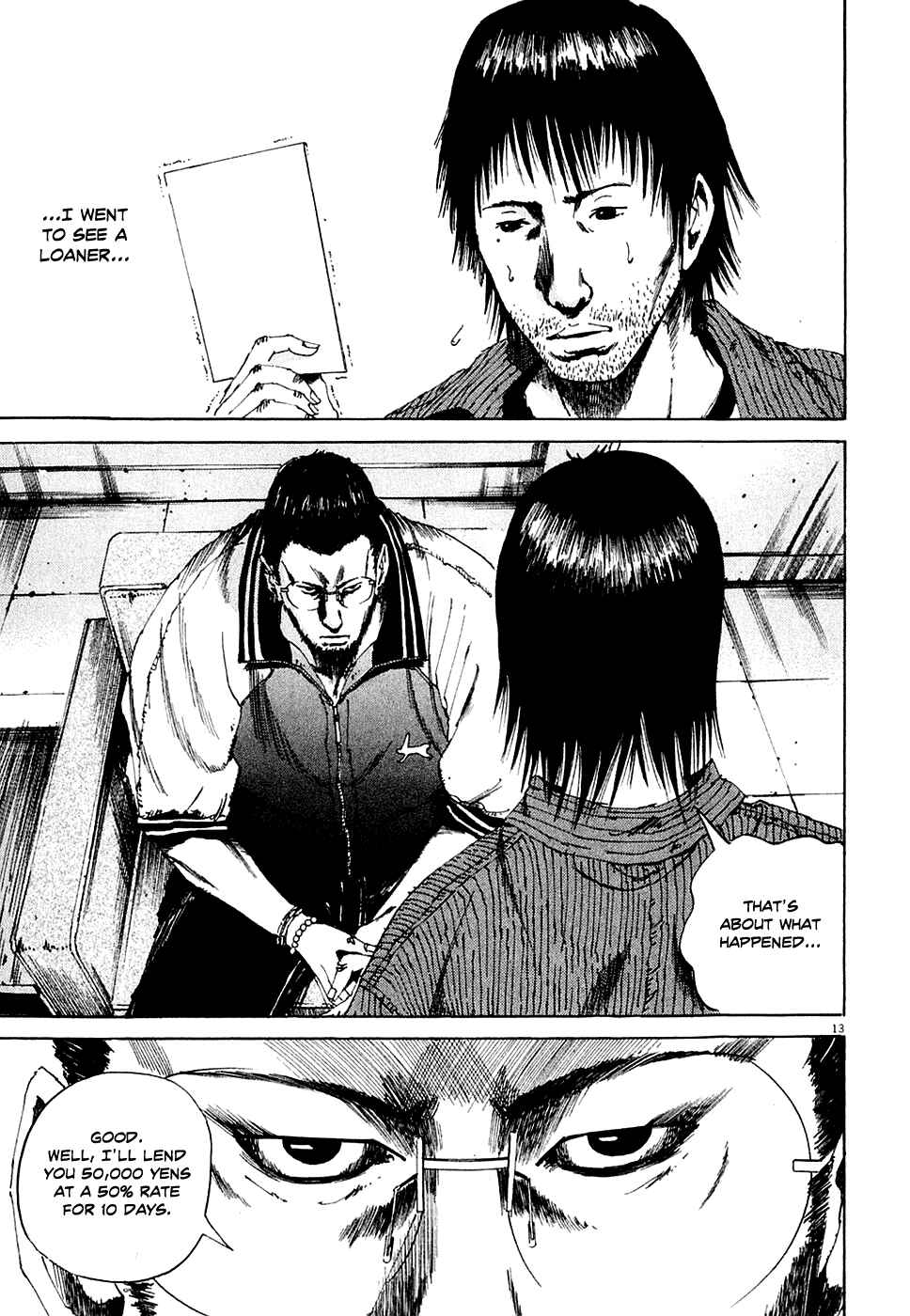 Page 13 Chapter 5 Yamikin Ushijima-kun